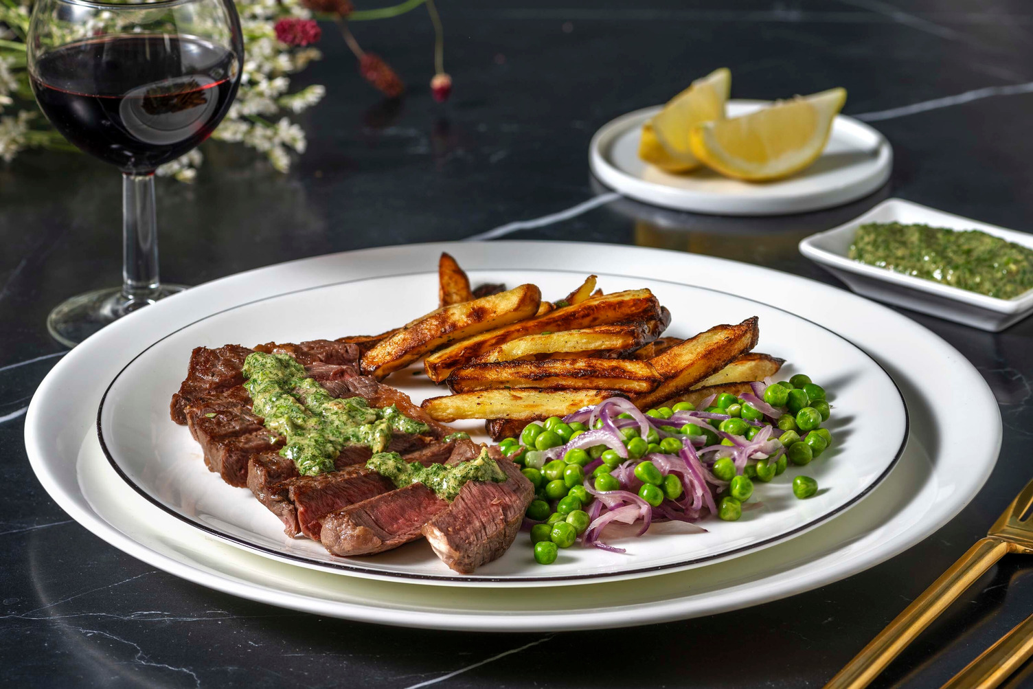 Sirloin Steak and Tarragon Salsa Verde Recipe | HelloFresh