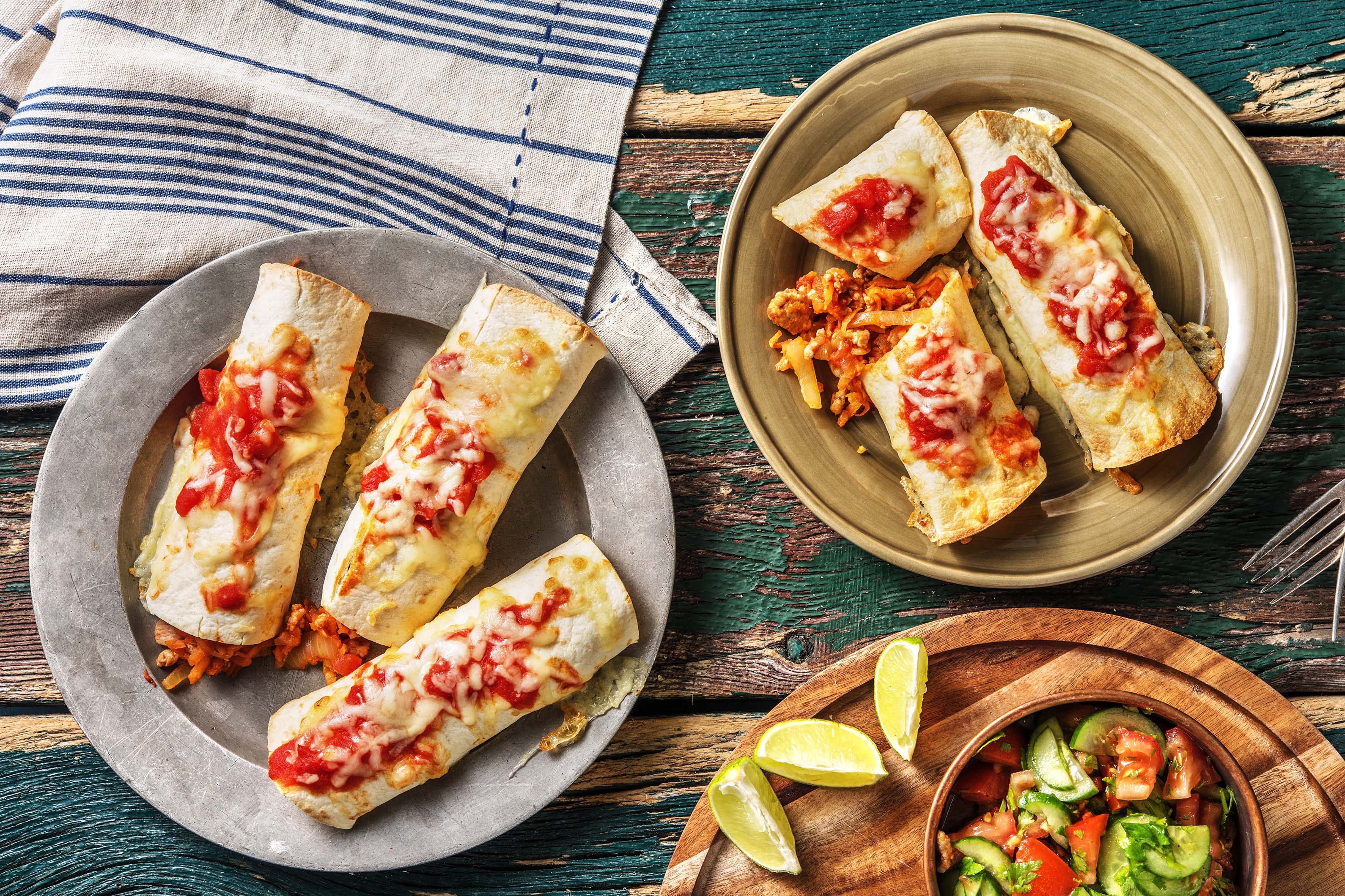 Skillet Turkey Enchiladas Recipe HelloFresh