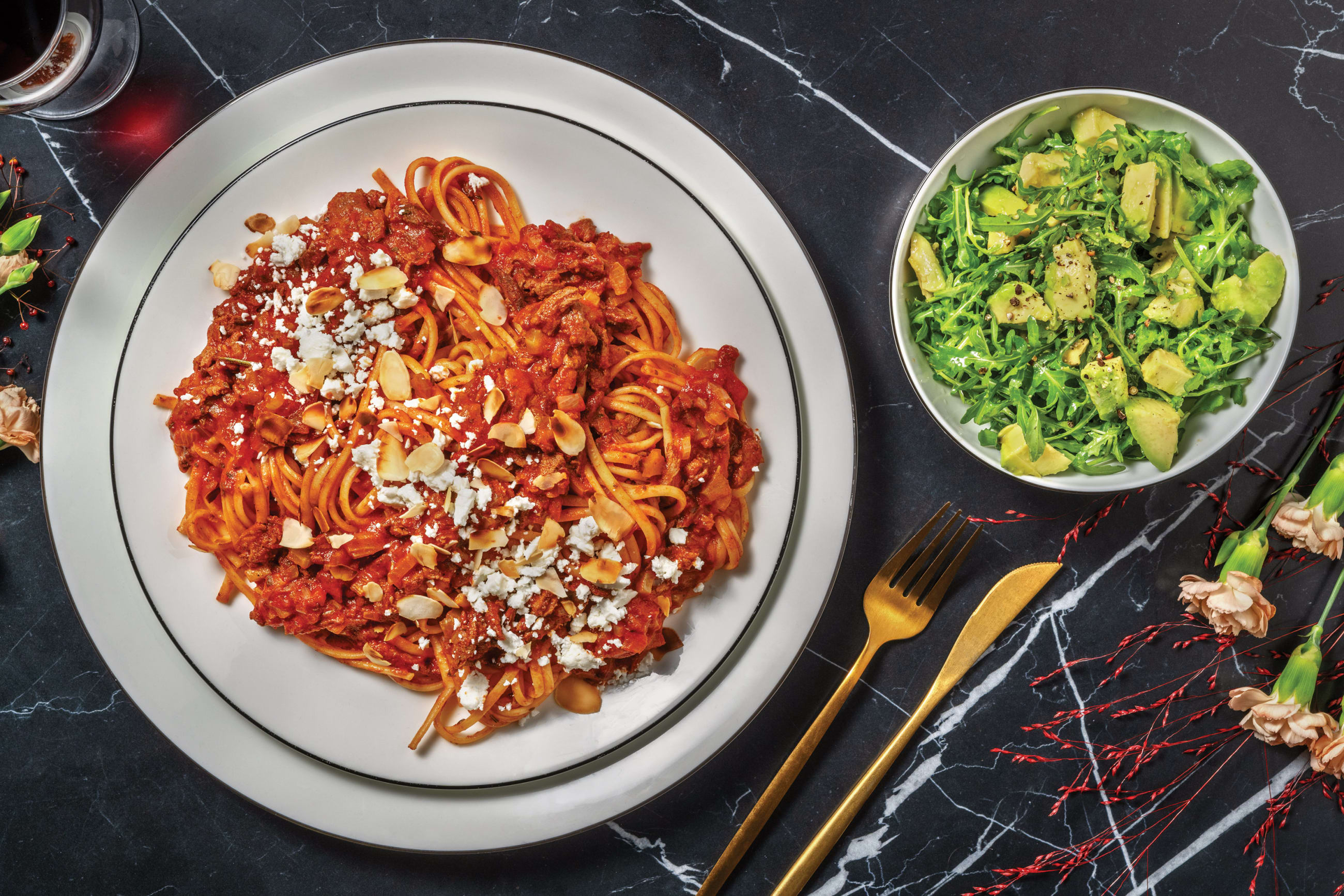 Slow-Cooked Lamb Ragu & Fettuccine Recipe | HelloFresh
