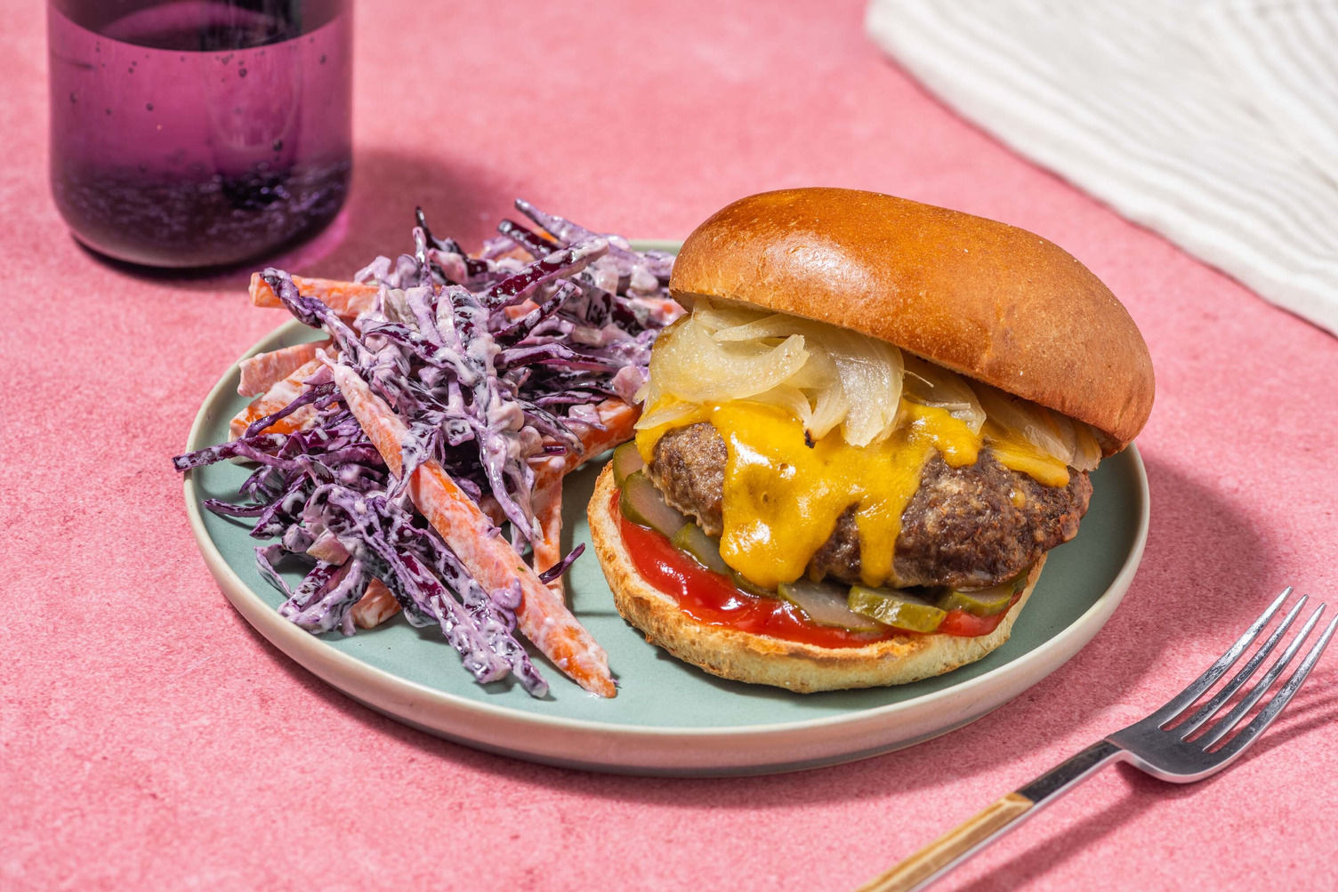 Grilled Beef Smash Burgers Recipe HelloFresh