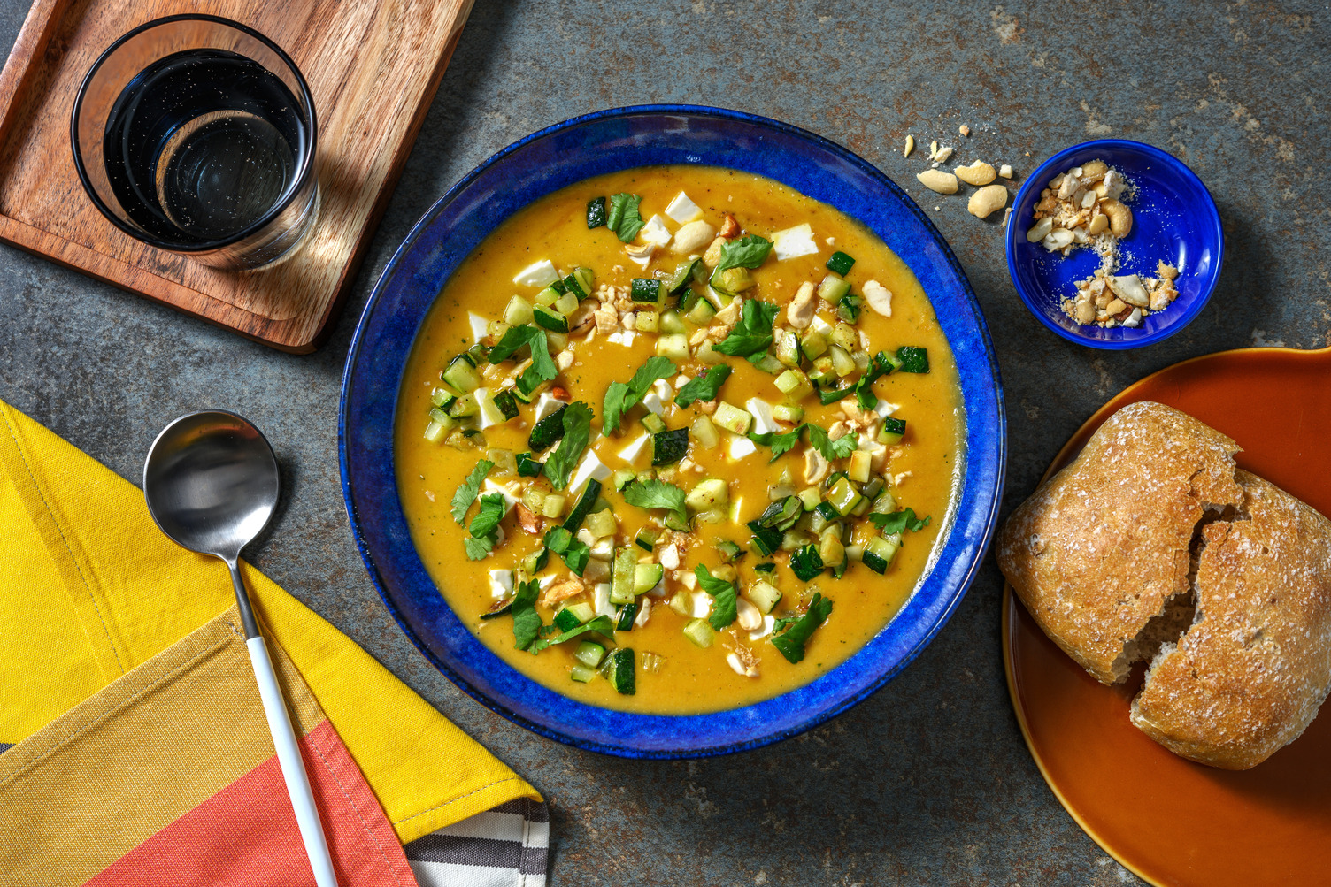 Soupe De Patate Douce Au Fromage Grec Recette Hellofresh