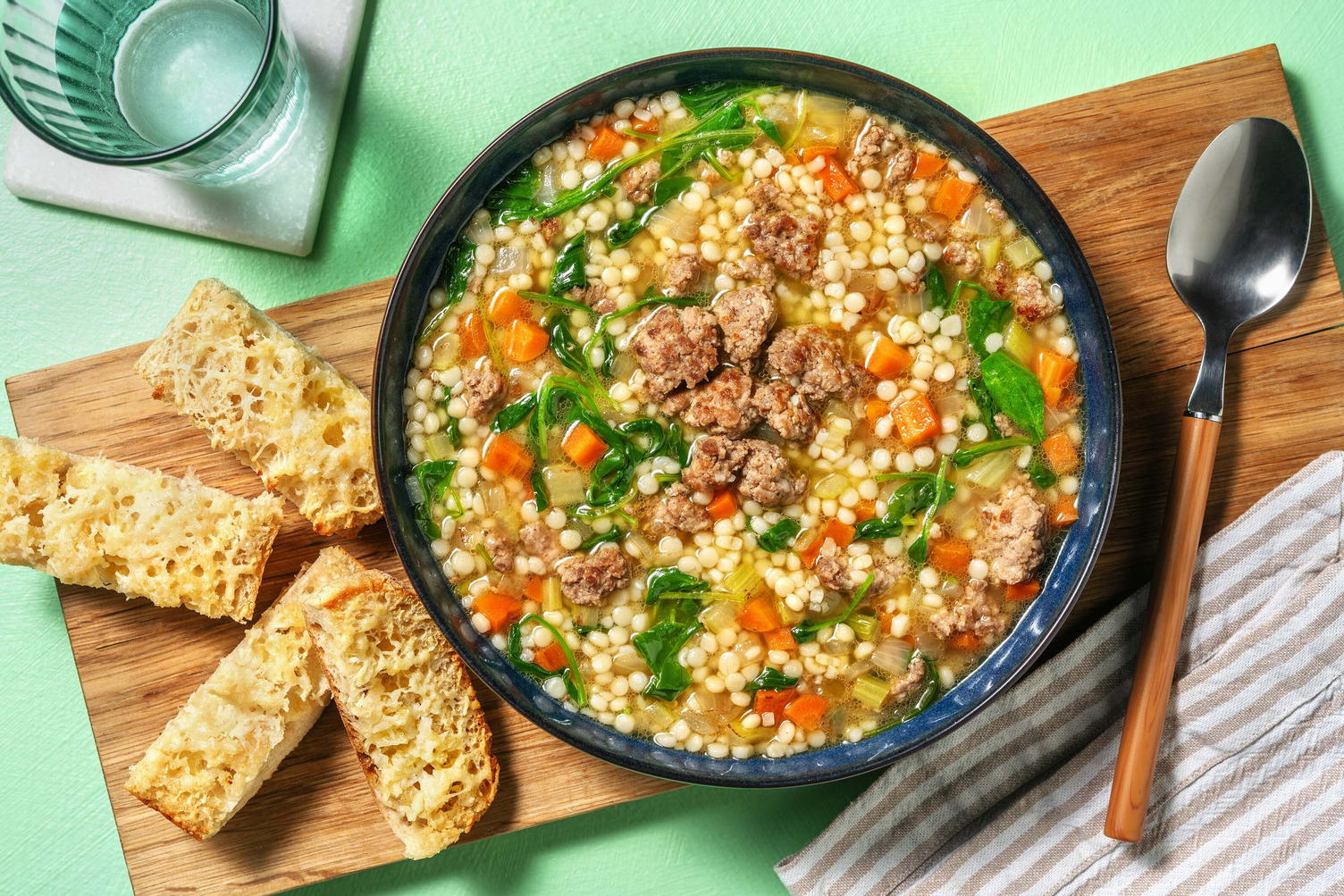 Italian Wedding-Style Beef and Pork Soup Recipe | HelloFresh