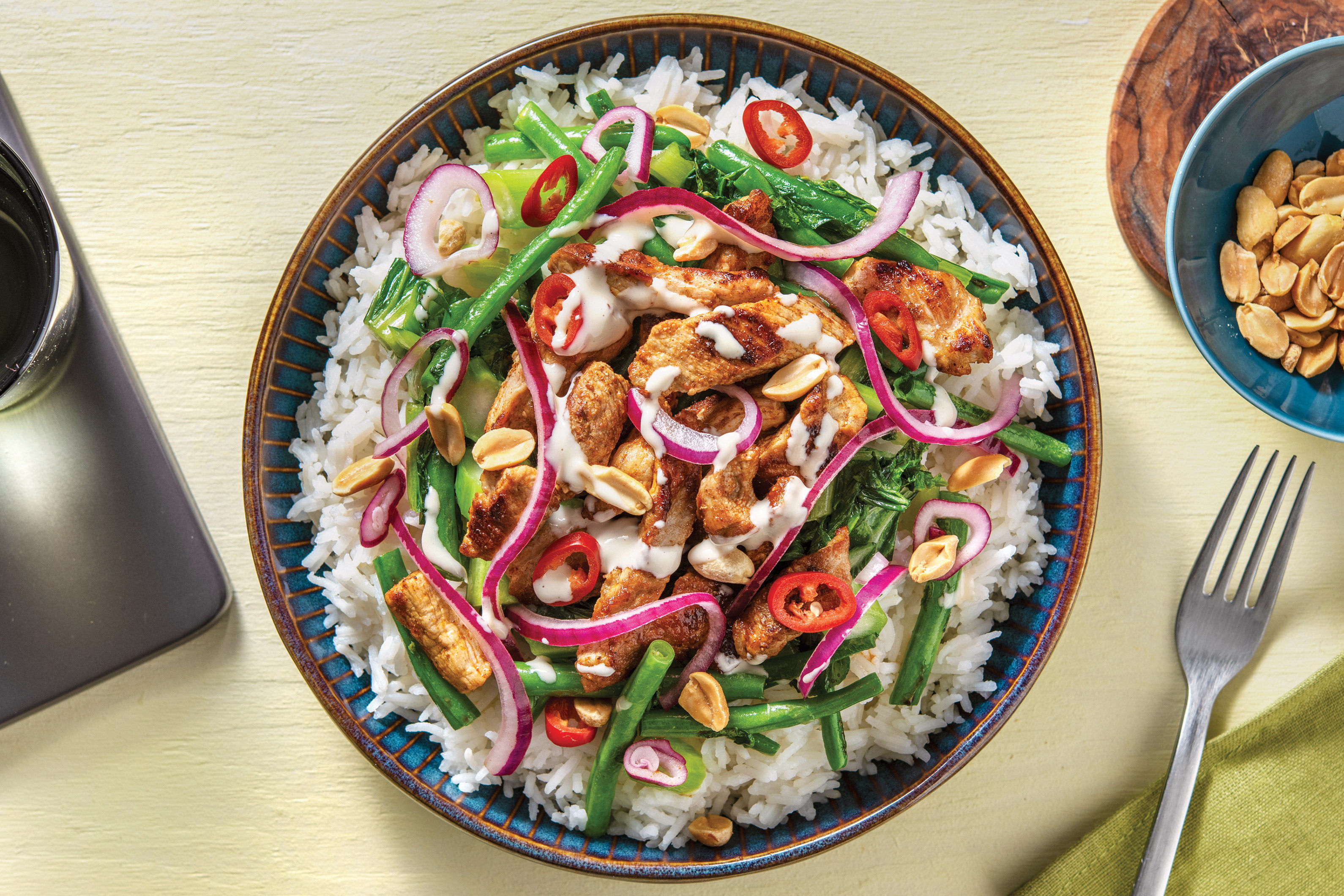 Southeast Asian Pork Rice Bowl Recipe HelloFresh