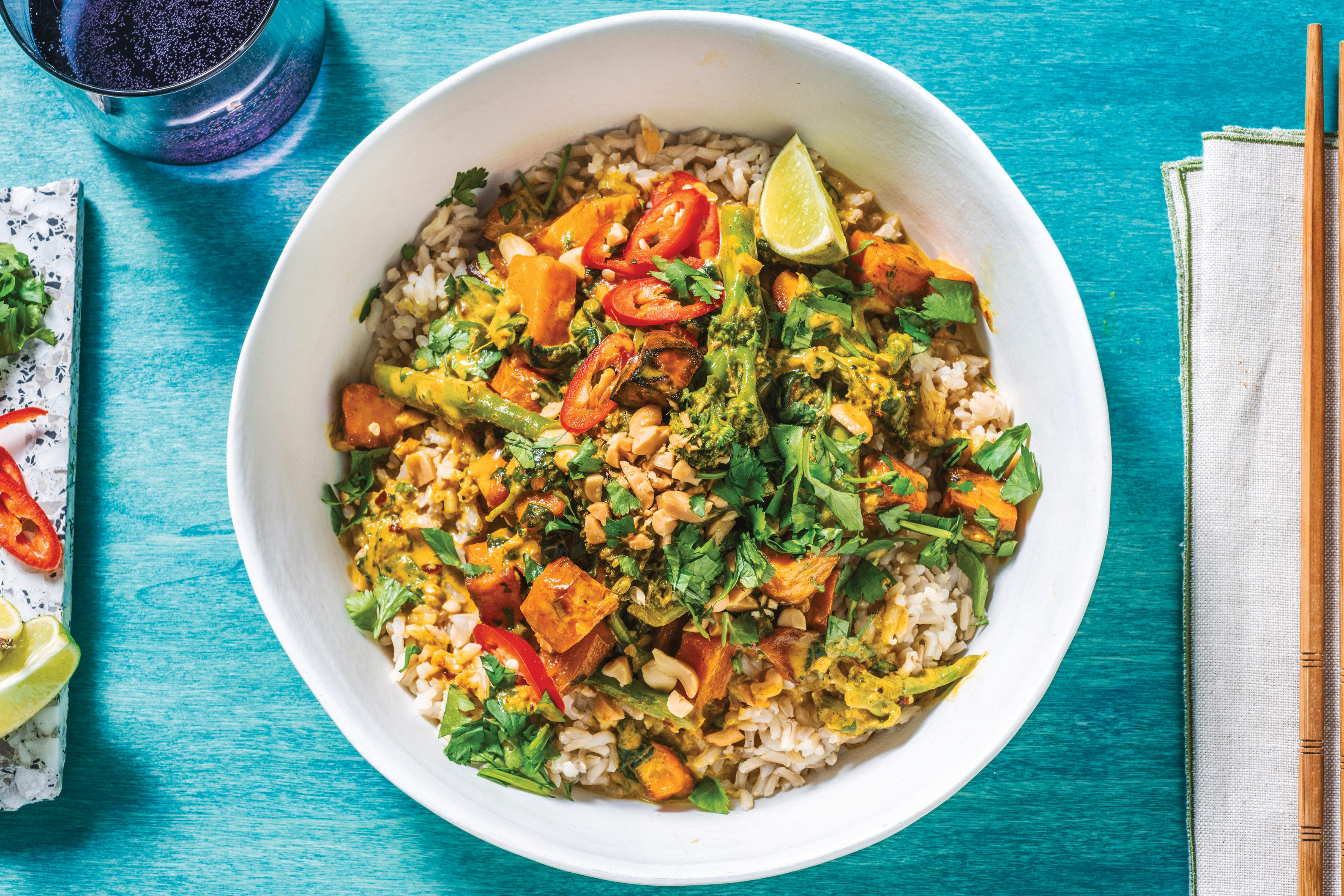 Southeast Asian Roast Veggie Curry Recipe HelloFresh