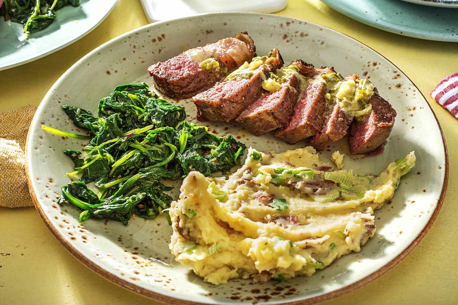 Au jus is an easytomake reduction sauce which upgrades any steak dinner. We're pairing it with