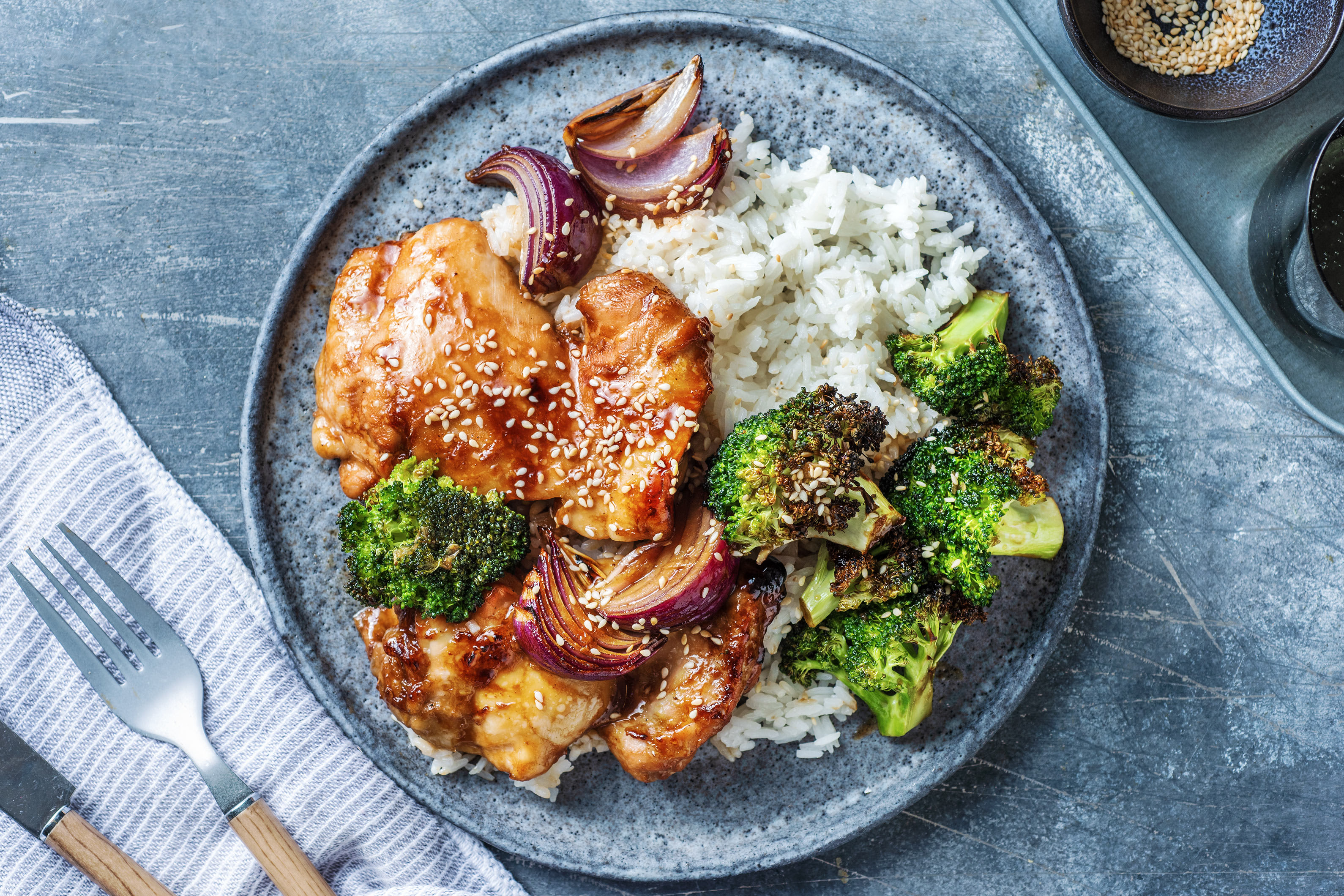 Sticky Hoisin Chicken Thighs Recipe HelloFresh