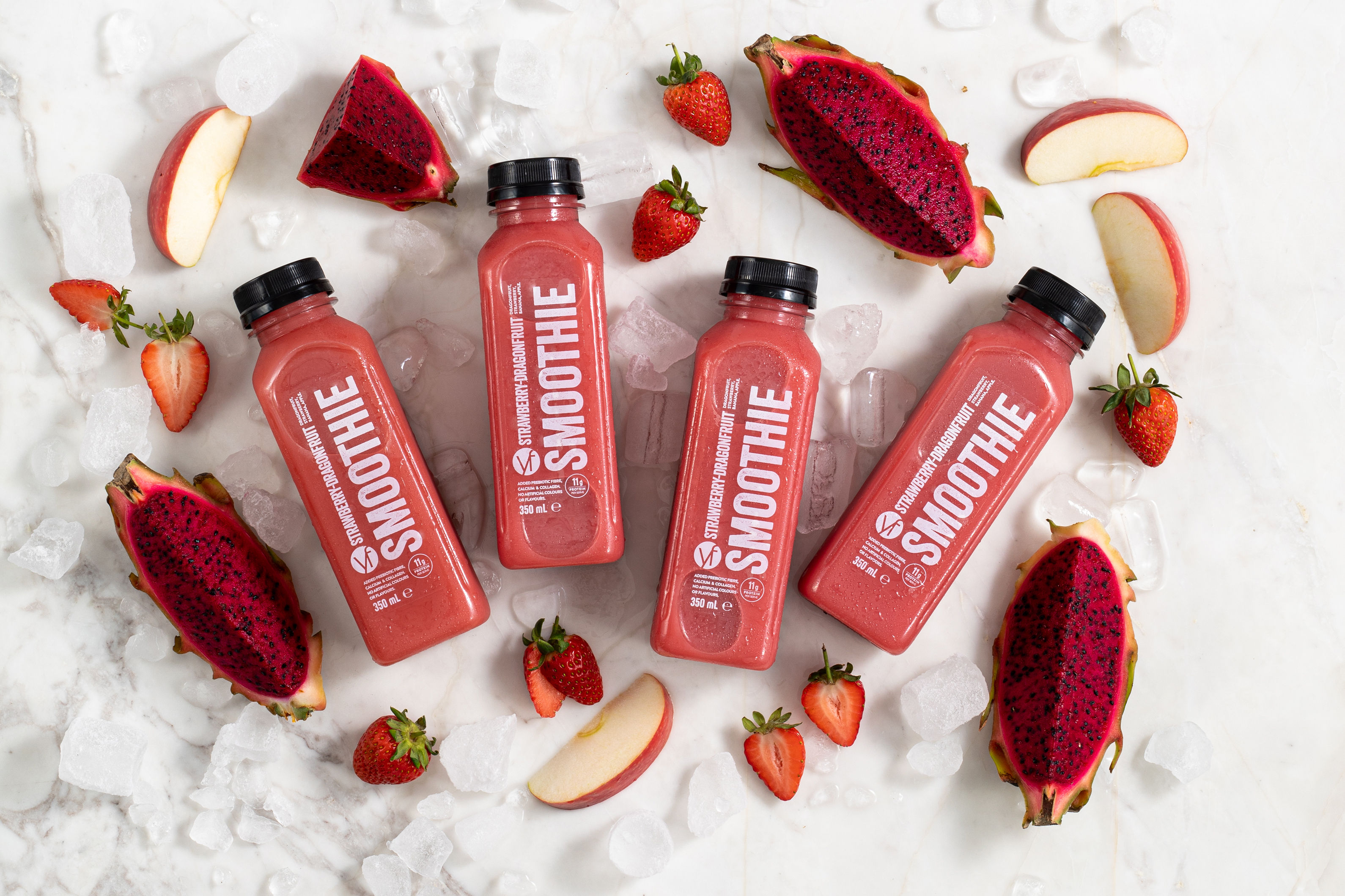 Strawberry-Dragonfruit Smoothie 4 Pack | Youfoodz Recipe | HelloFresh