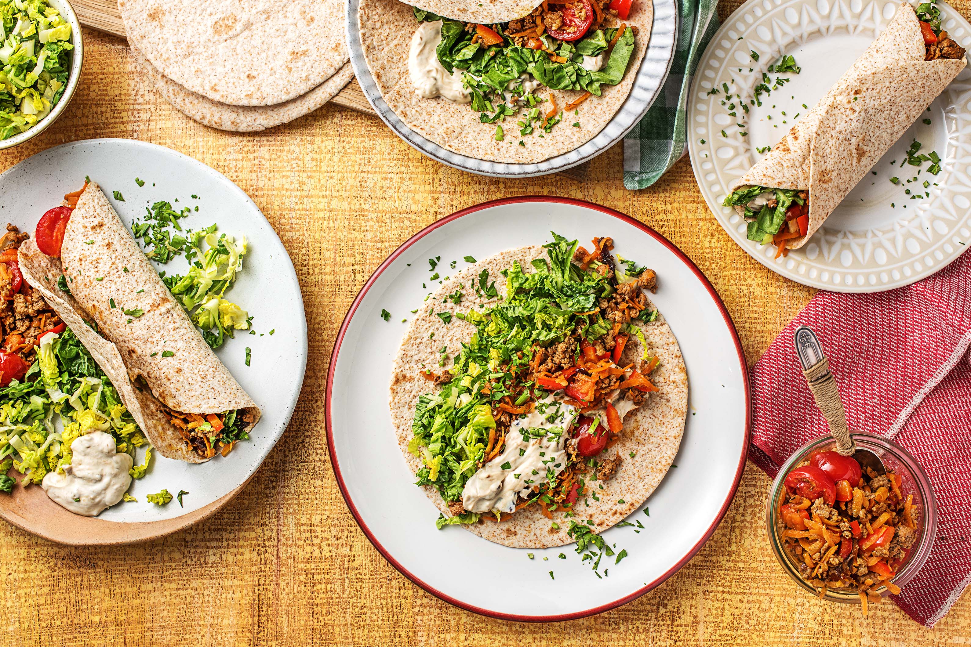 Henley Regata Lamb Wraps Recipe HelloFresh