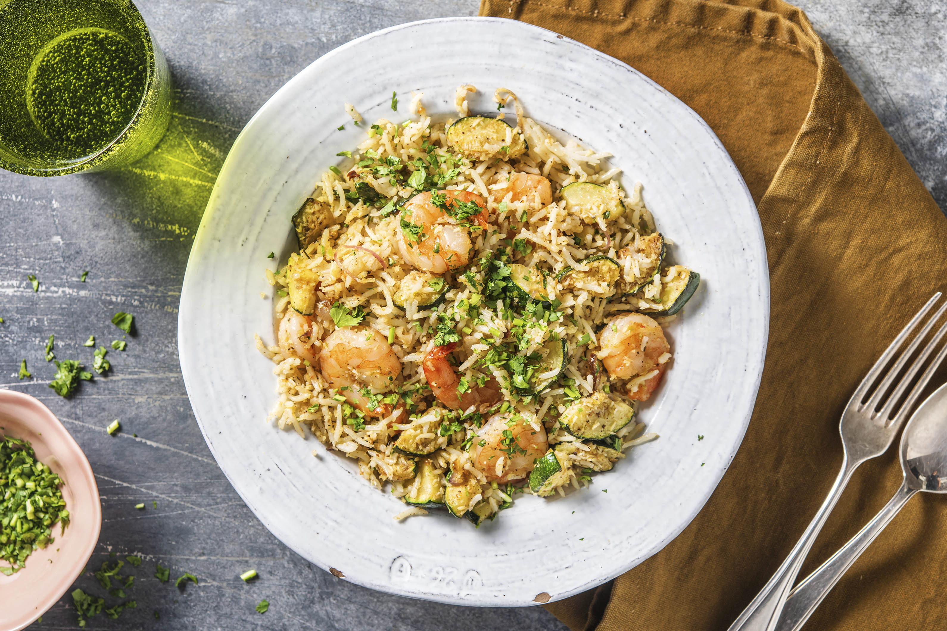 Super Speedy Prawn 'Pilaf' Recipe HelloFresh