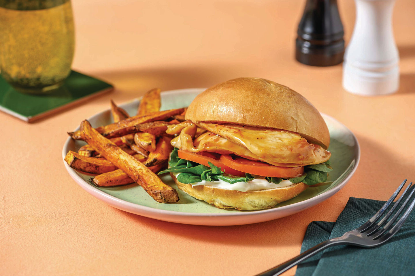 Sweet Chilli Chicken Burger Recipe HelloFresh