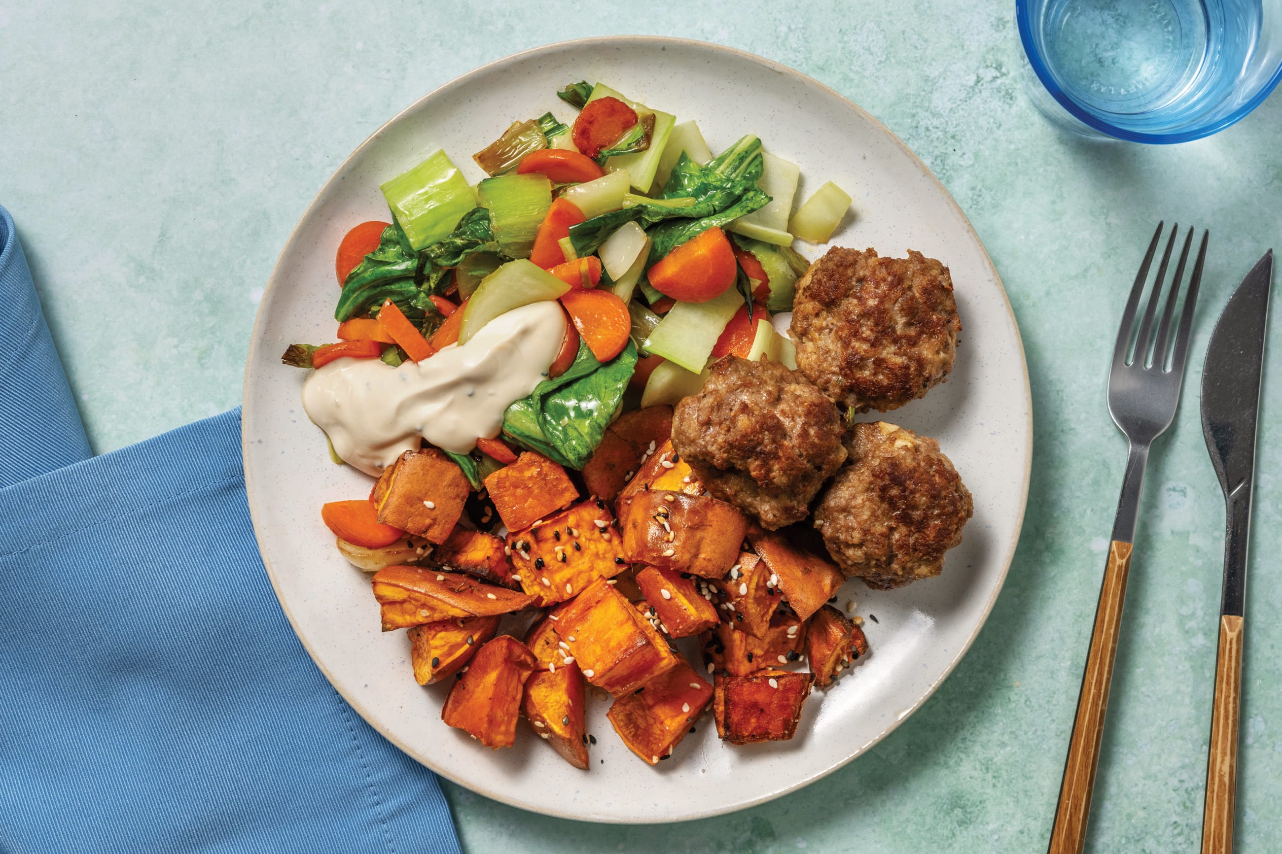 Sweet Chilli-Ginger Beef Rissoles Recipe | HelloFresh