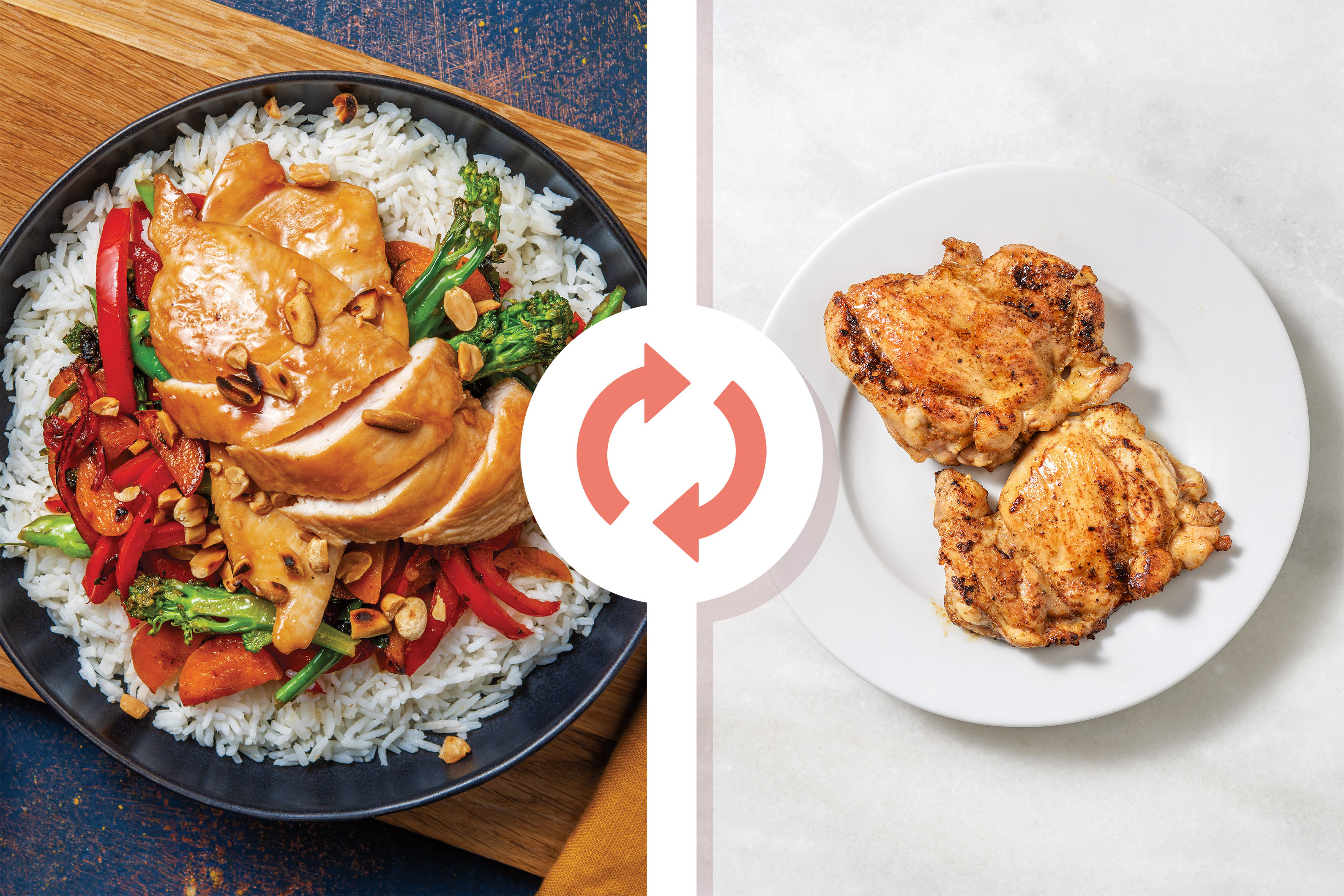 Sweet Chilli Glazed Chicken Thigh Recipe HelloFresh