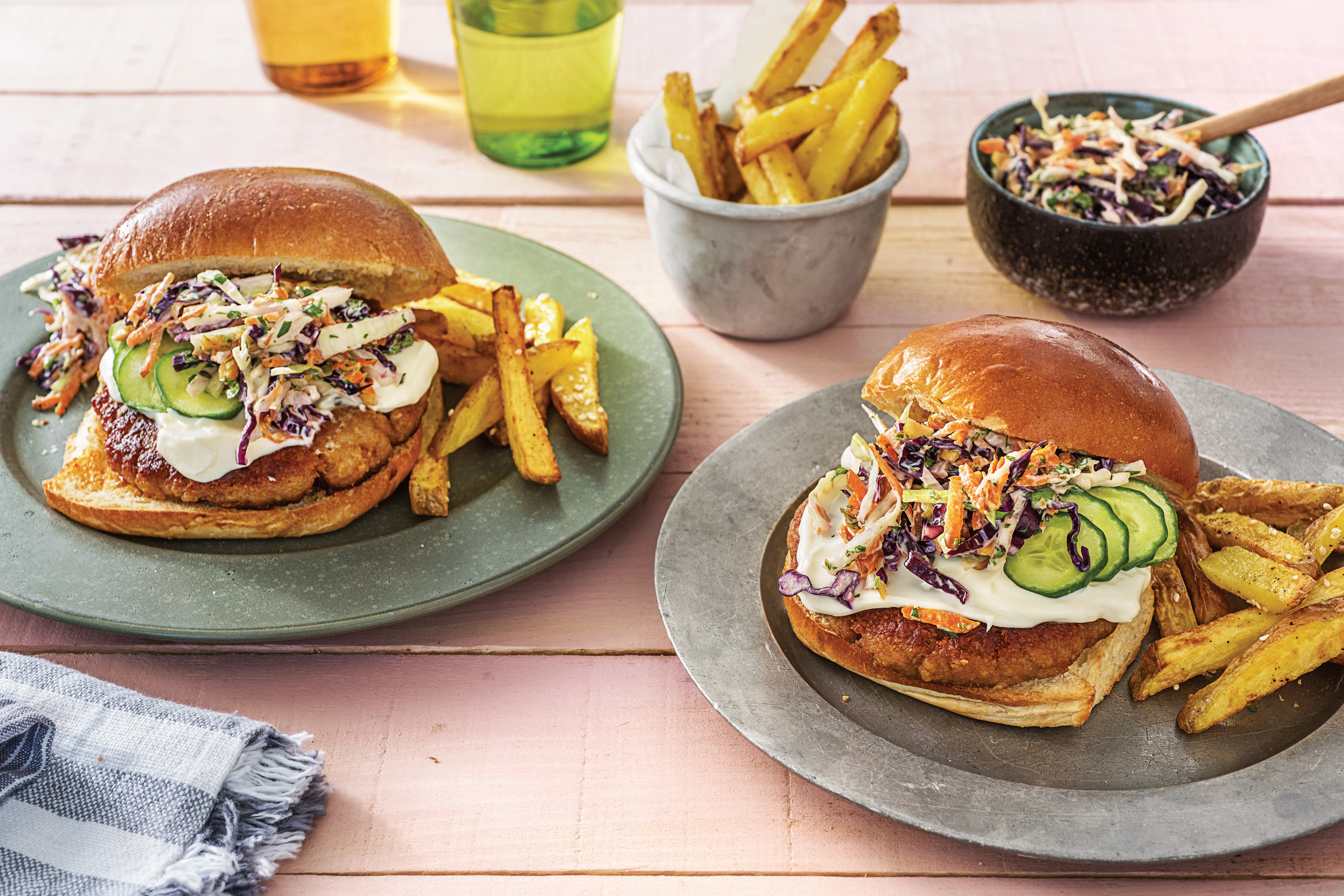 Sweet Chilli Pork Burger Recipe HelloFresh