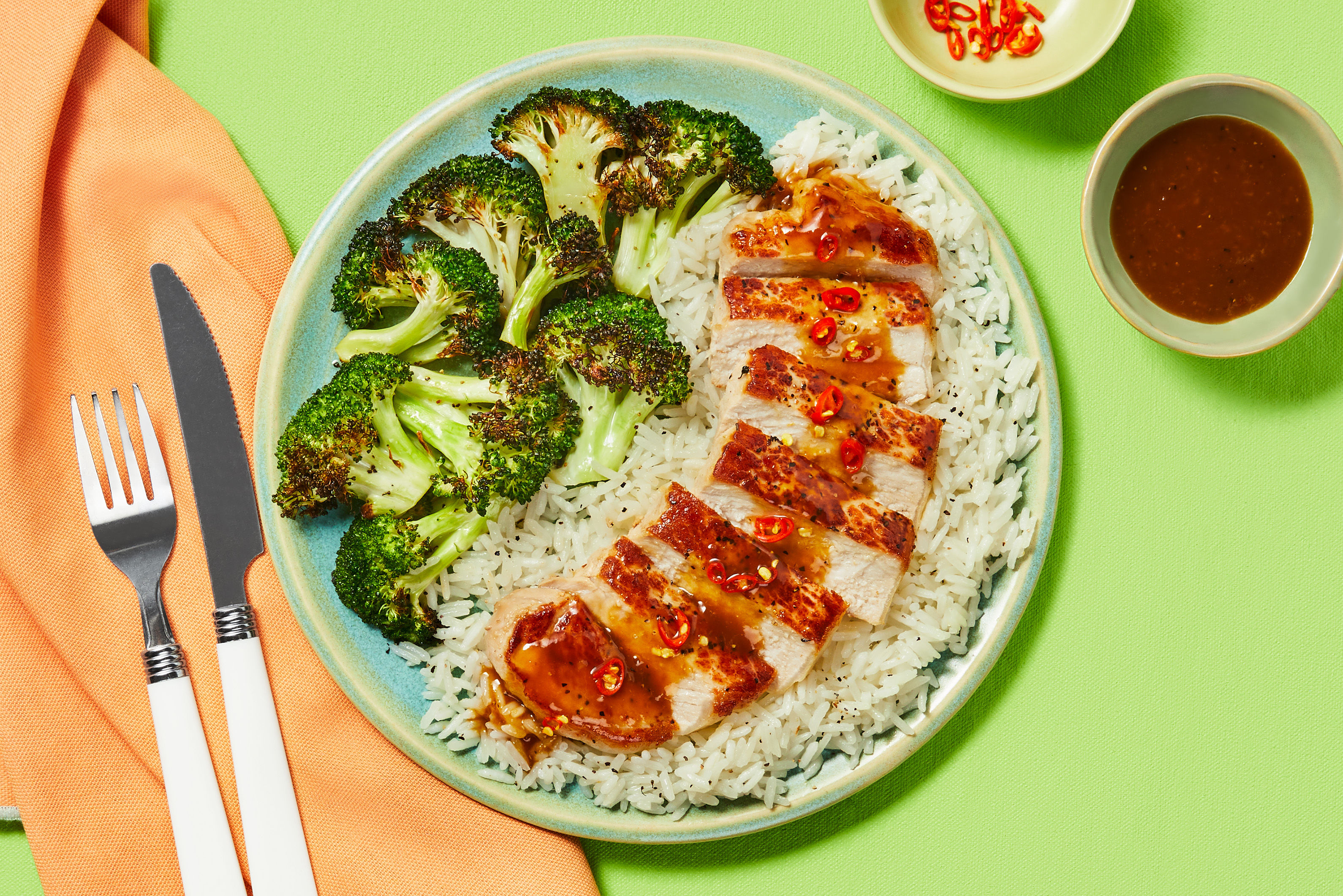 Hello Chop Sweet Ginger Pork Chops Recipe | HelloFresh