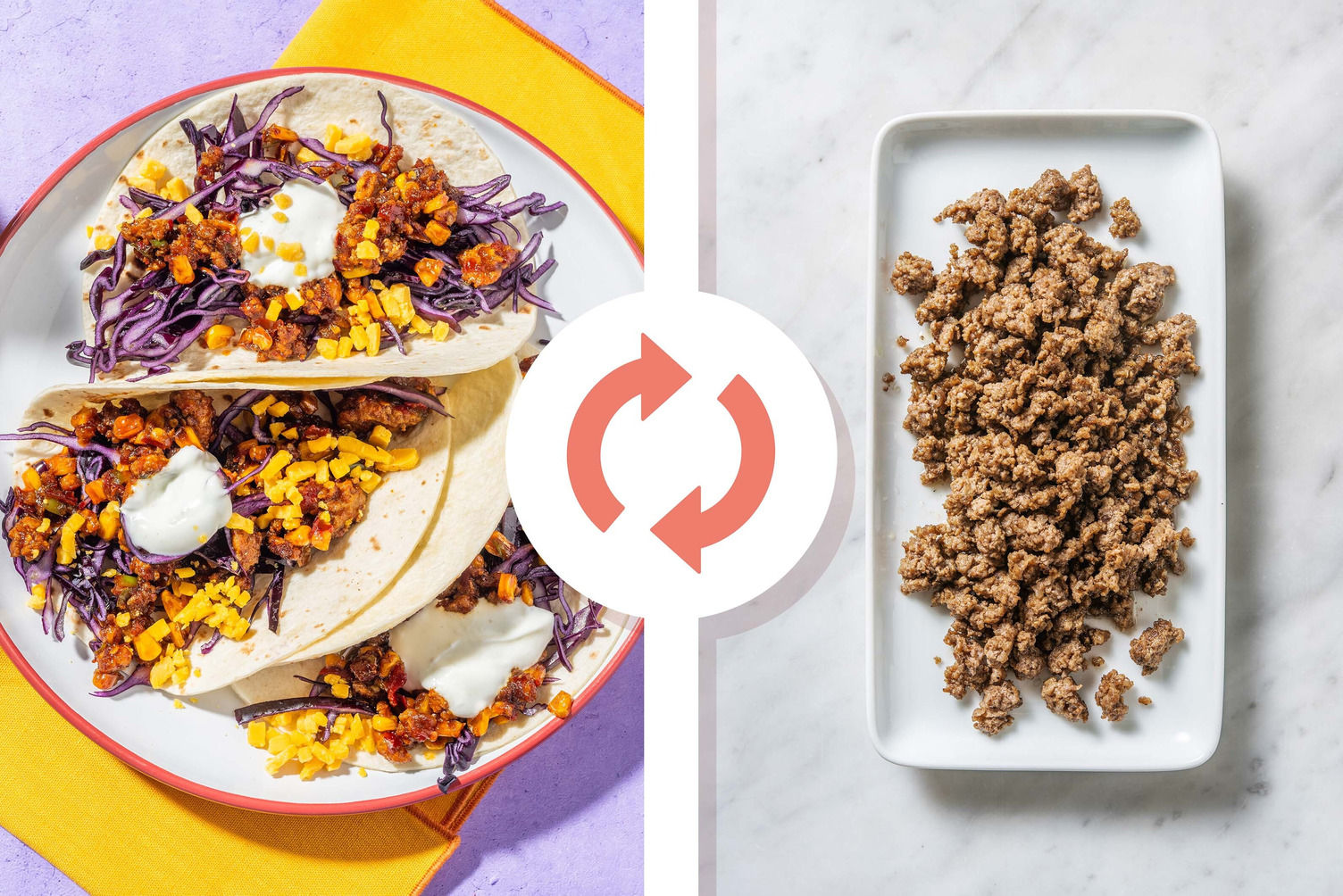 Charred Corn and Jalapeño Beef Tacos Recipe HelloFresh