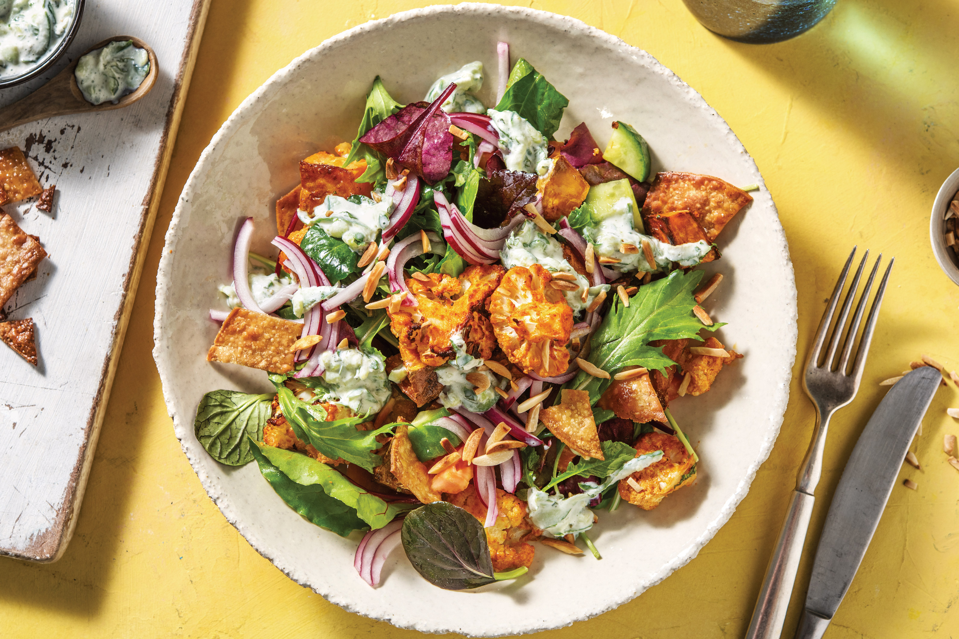 Tandoori Roasted Cauliflower Salad Recipe | HelloFresh