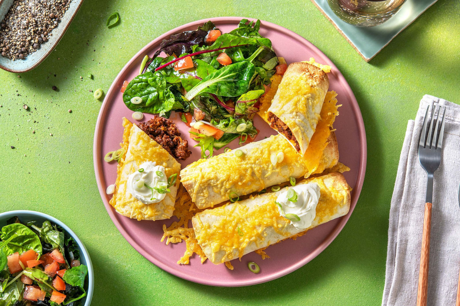Beef and Corn Taquitos Recipe HelloFresh