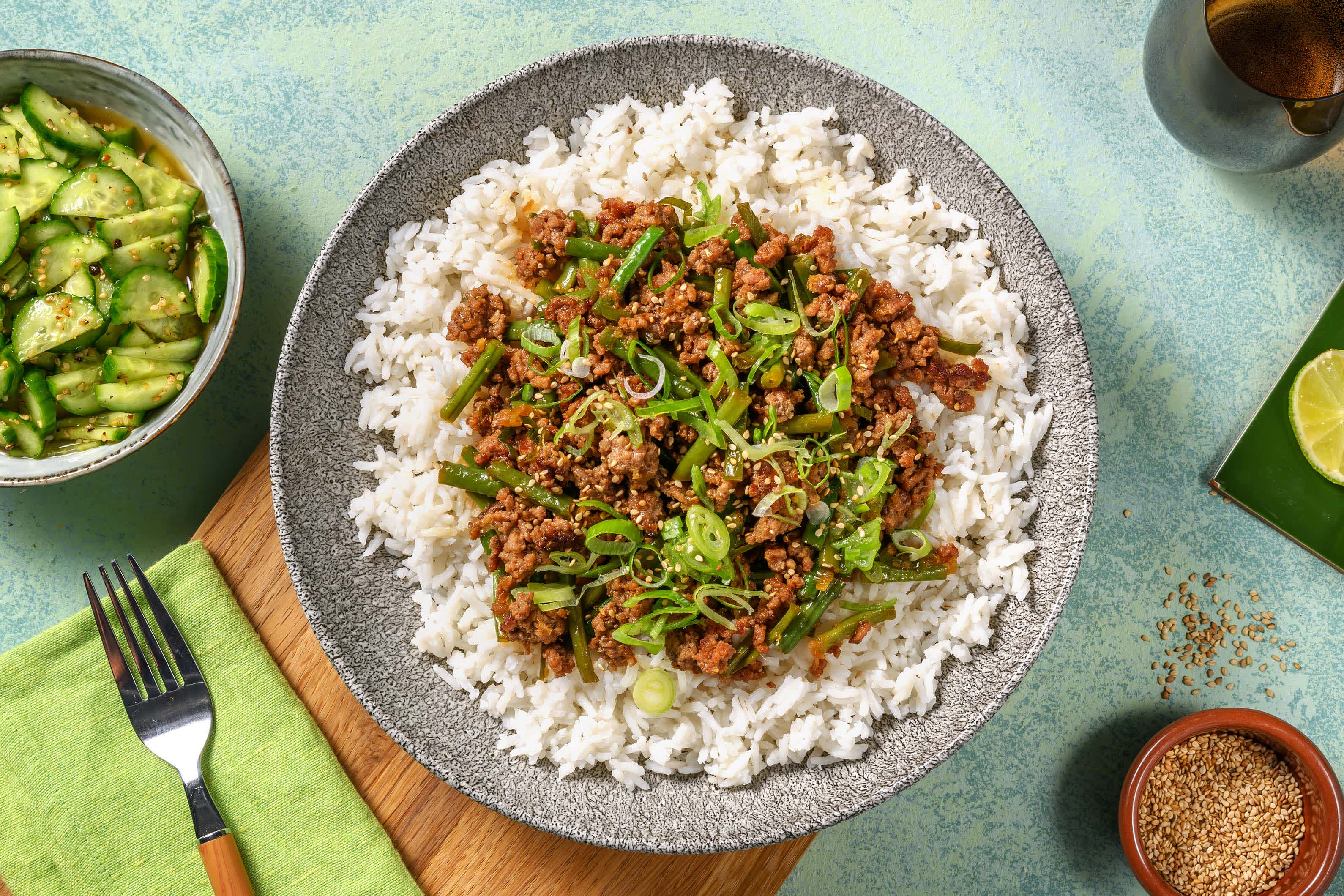 Teriyaki Beef Mince Recipe HelloFresh