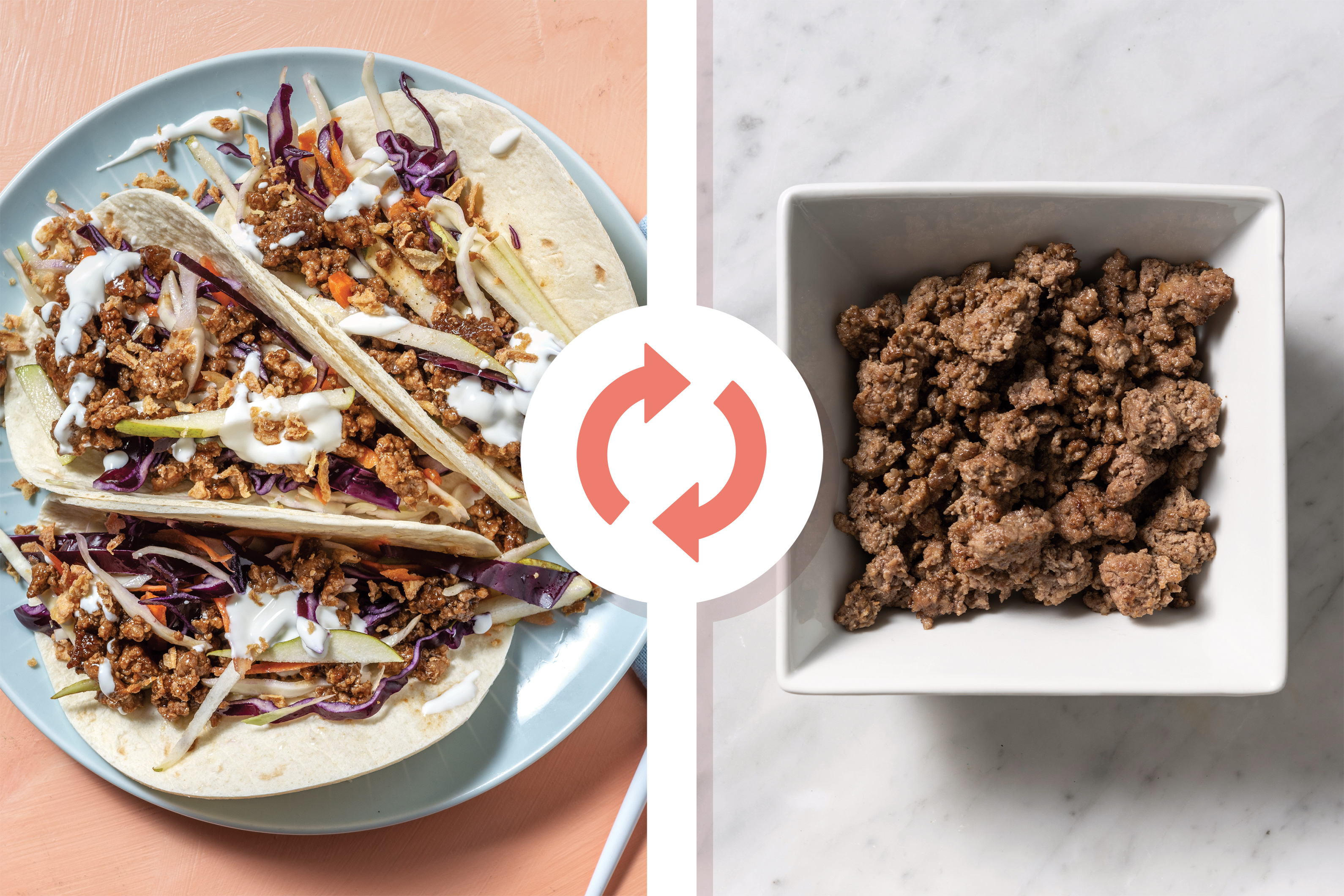 Teriyaki Beef & Slaw Tacos Recipe HelloFresh