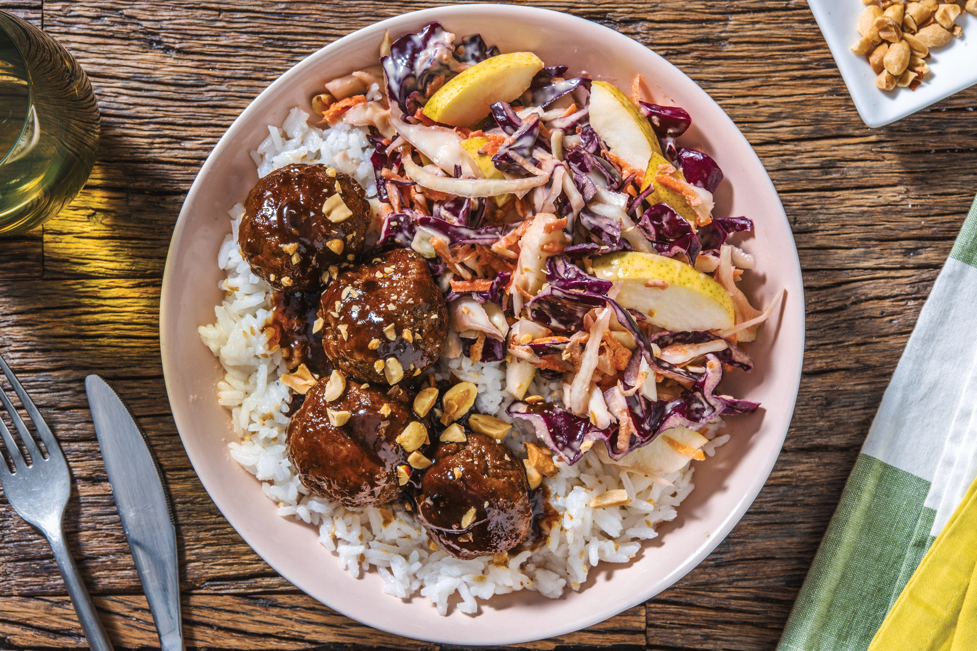 TeriyakiGlazed Beef Meatballs Recipe HelloFresh