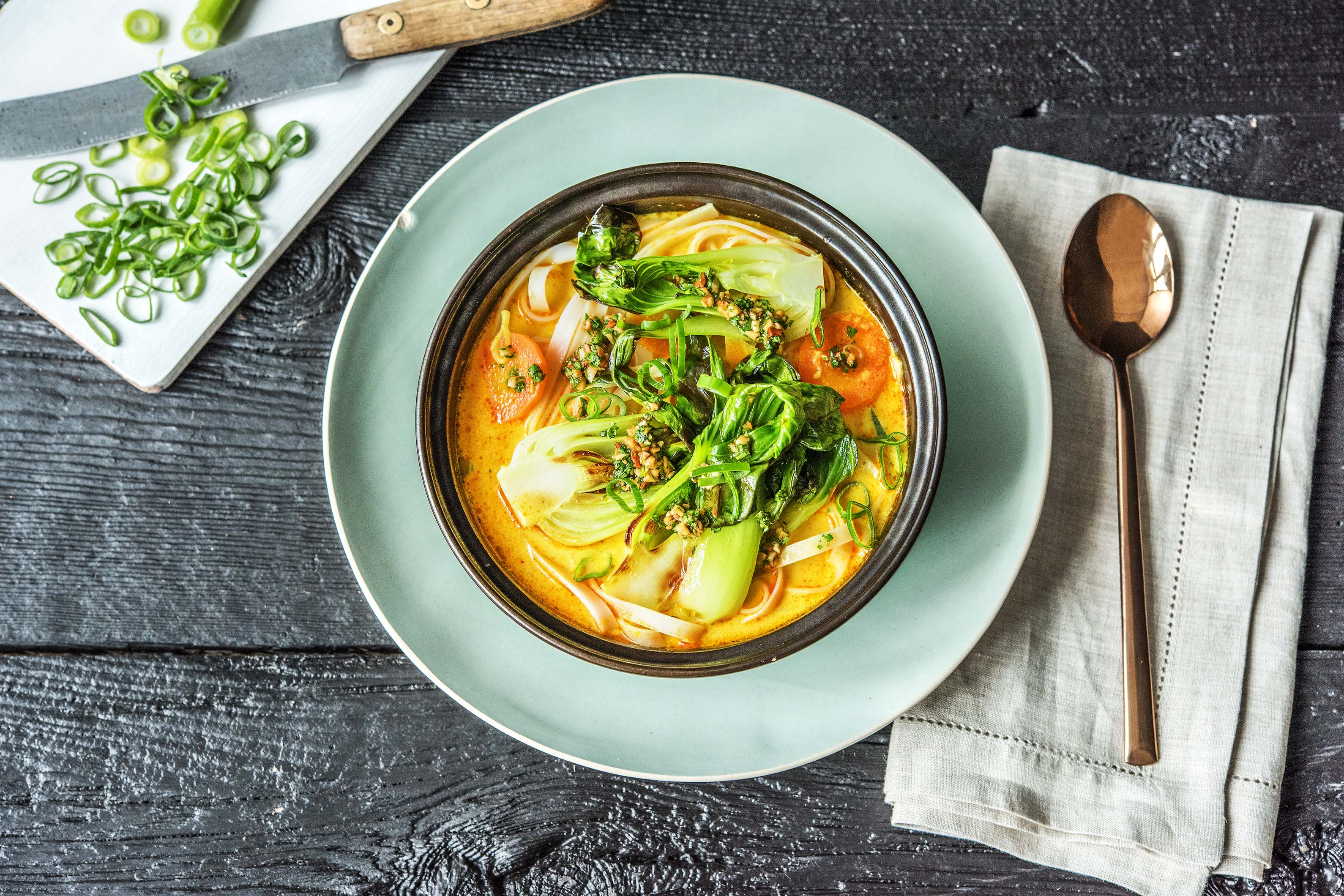 Thai Coconut Noodle Soup Recipe | HelloFresh