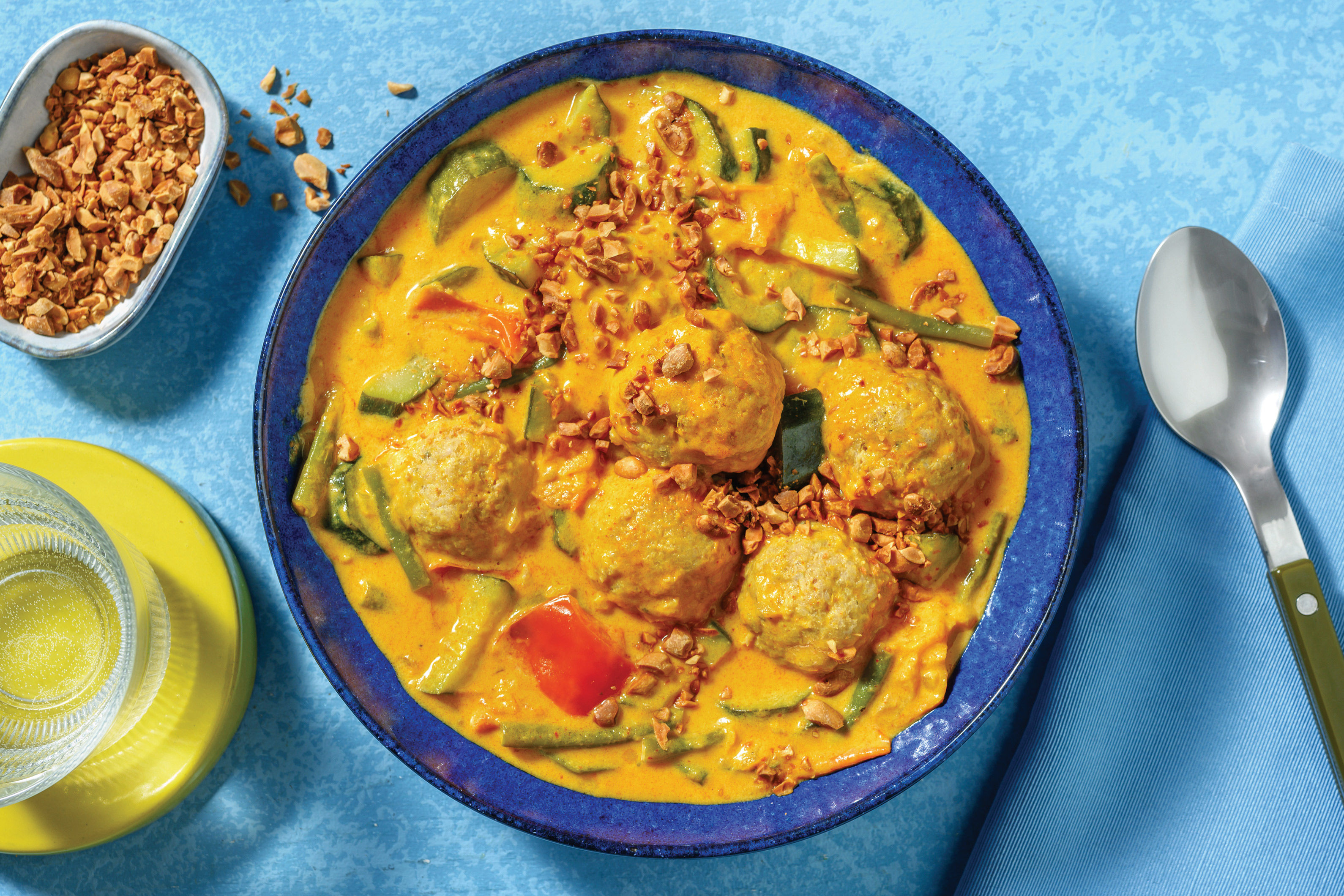 Thai Coconut Pork Meatball Soup Recipe HelloFresh