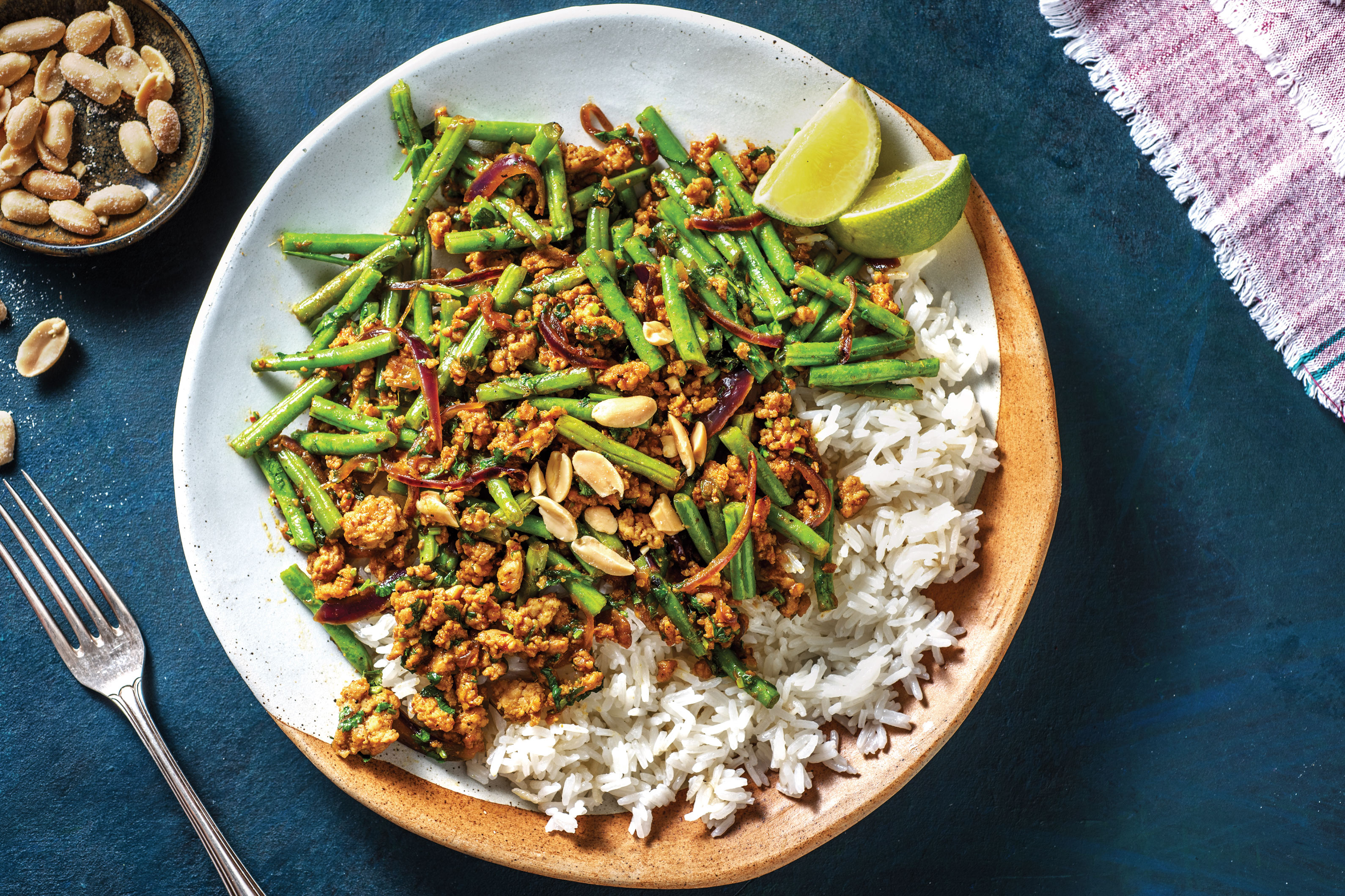 Thai Pork & Green Bean Stir-Fry Recipe | HelloFresh