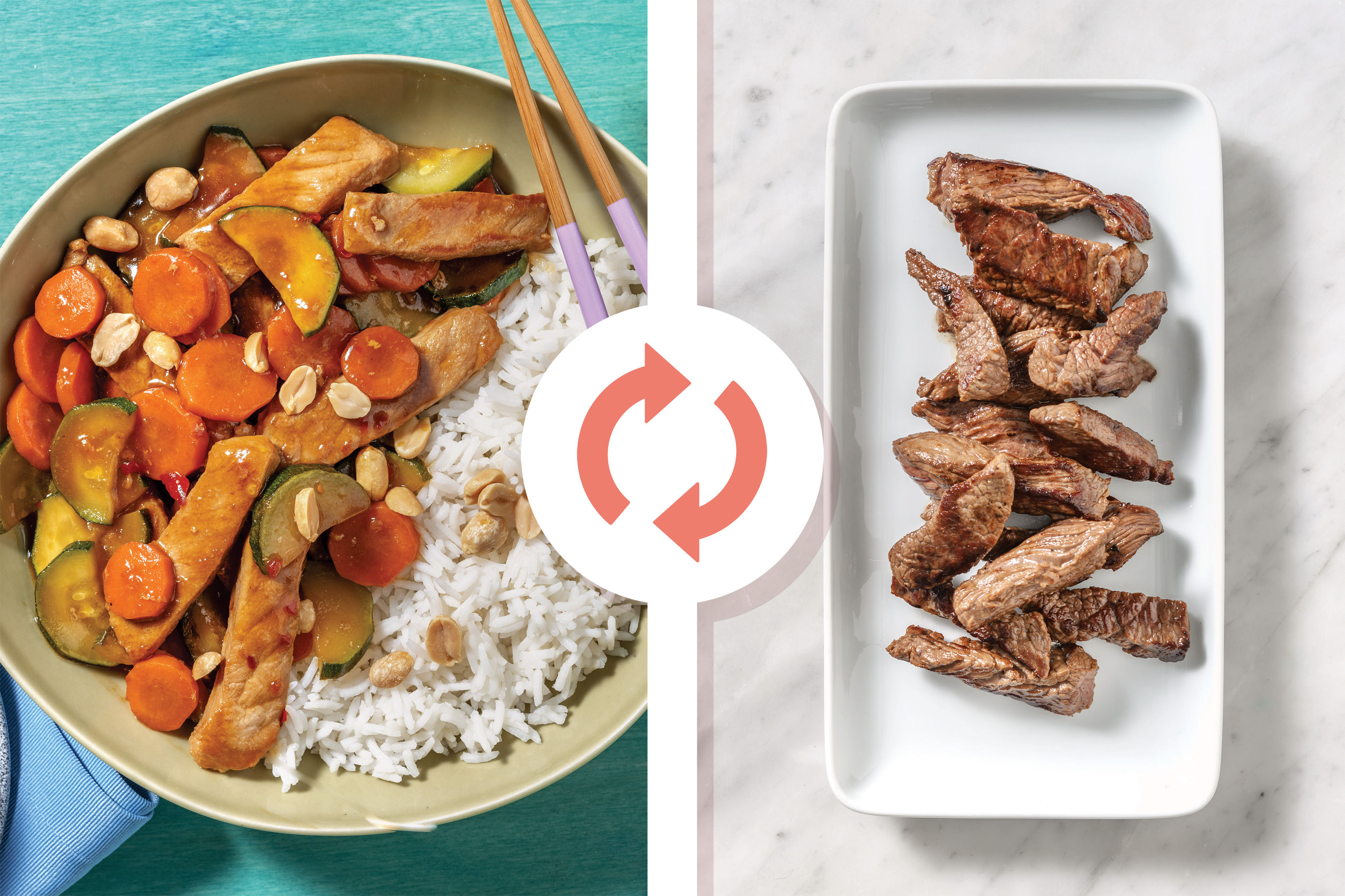 ThaiSpiced Beef & Veggie StirFry Recipe HelloFresh
