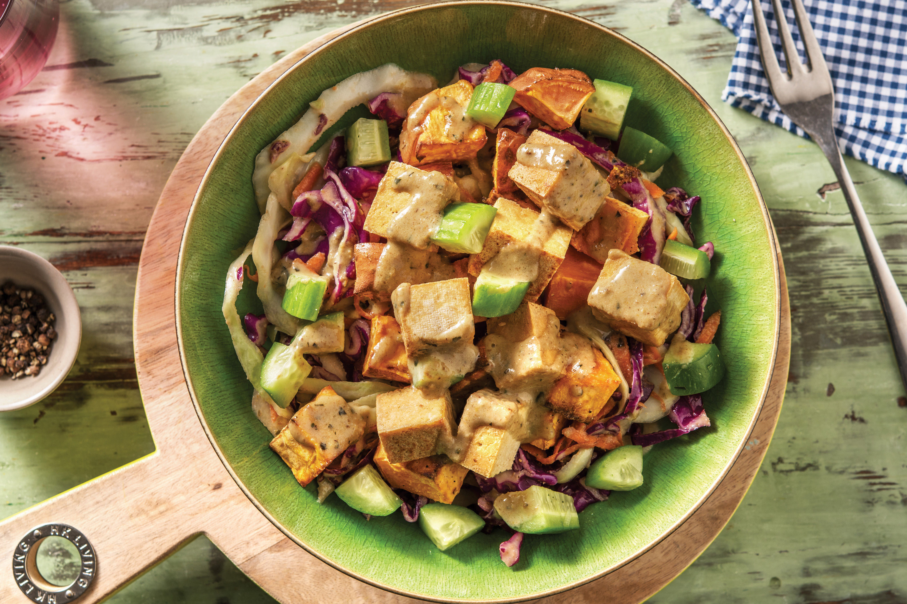 ThaiStyle Tofu Buddha Bowl Recipe HelloFresh