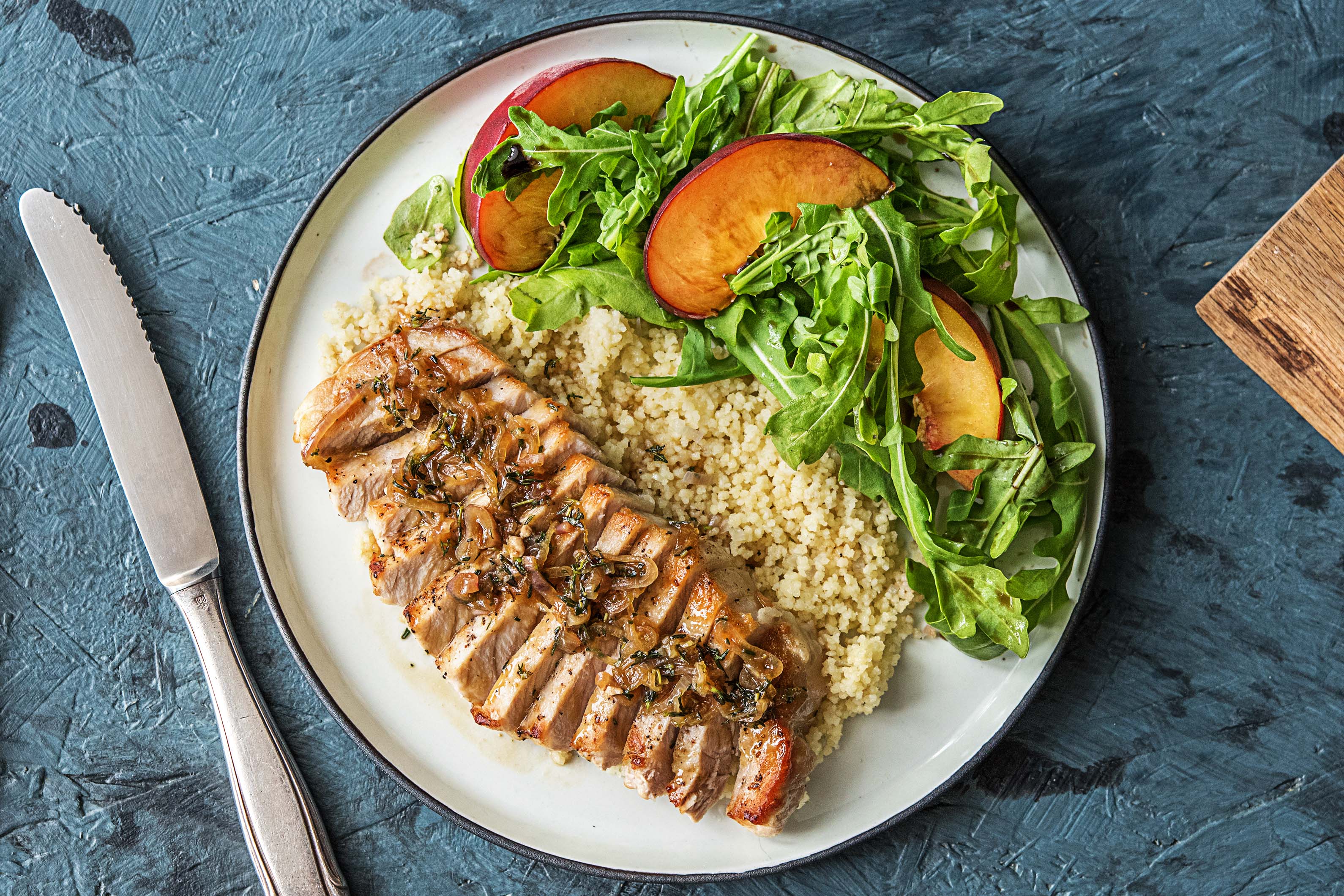 Thyme and Honey Pork Chops Recipe HelloFresh