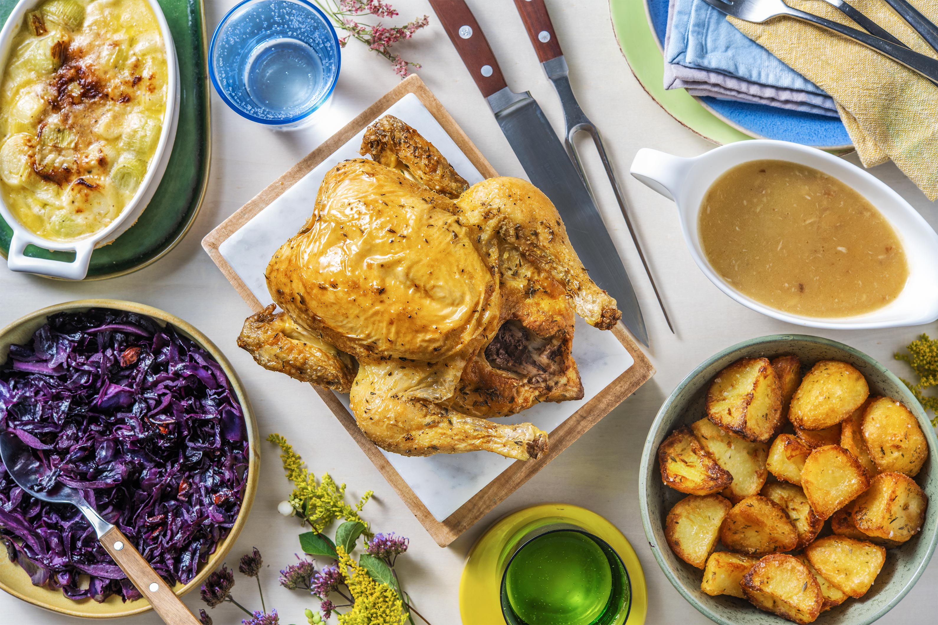 Thyme Roasted Chicken Recipe | HelloFresh