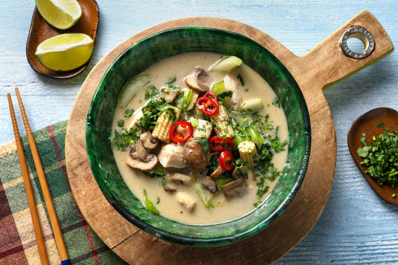 Tom Kha Kai soep Recept HelloFresh