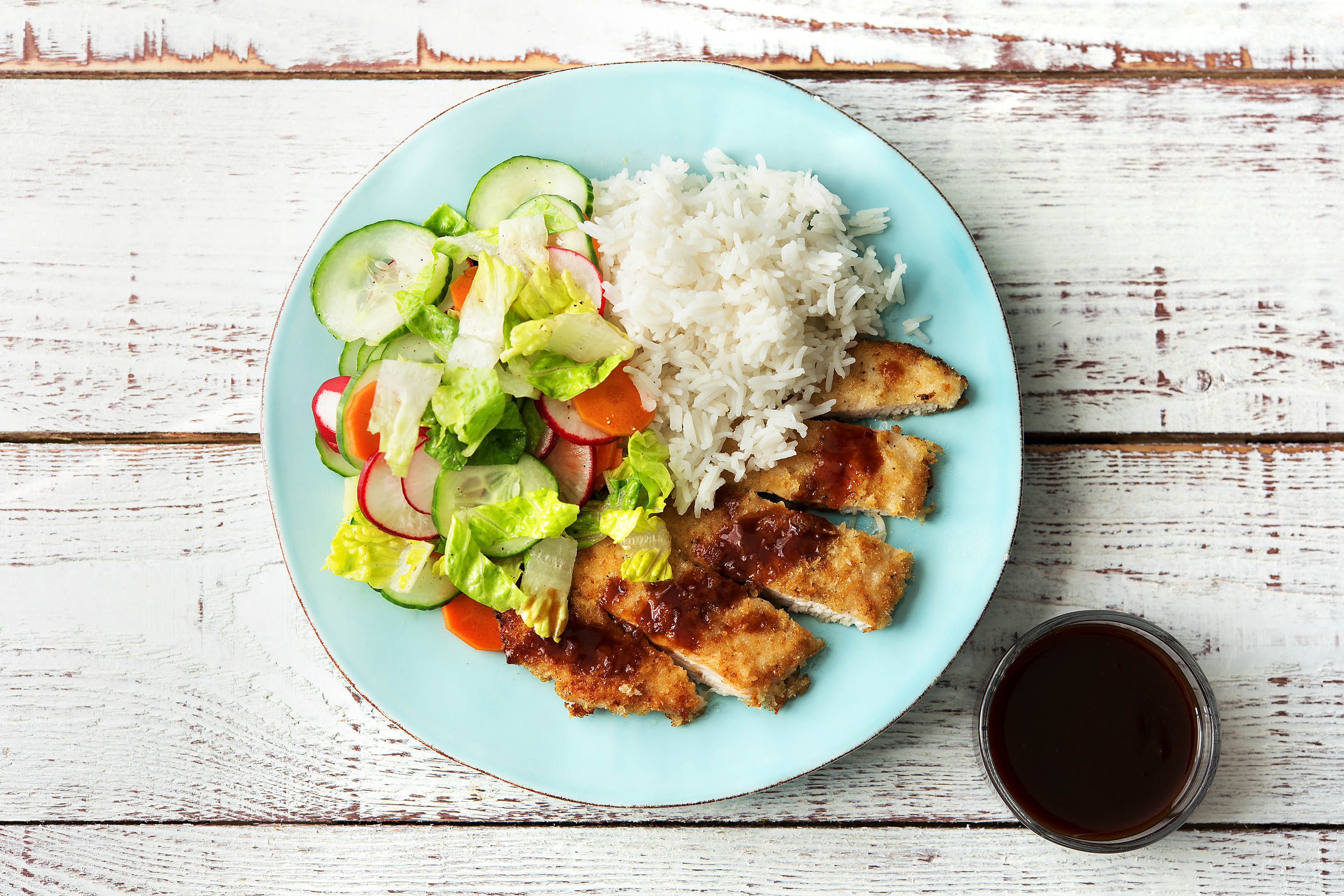 Tonkatsu mit eingelegtem Gemüse Rezept | HelloFresh