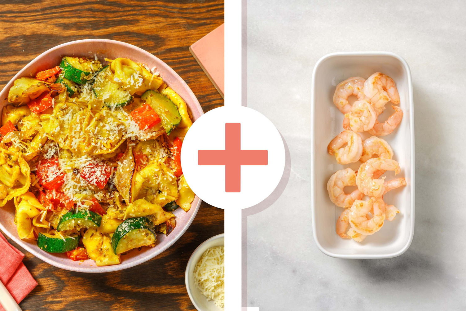 Mediterranean Tortellini and Shrimp Recipe | HelloFresh