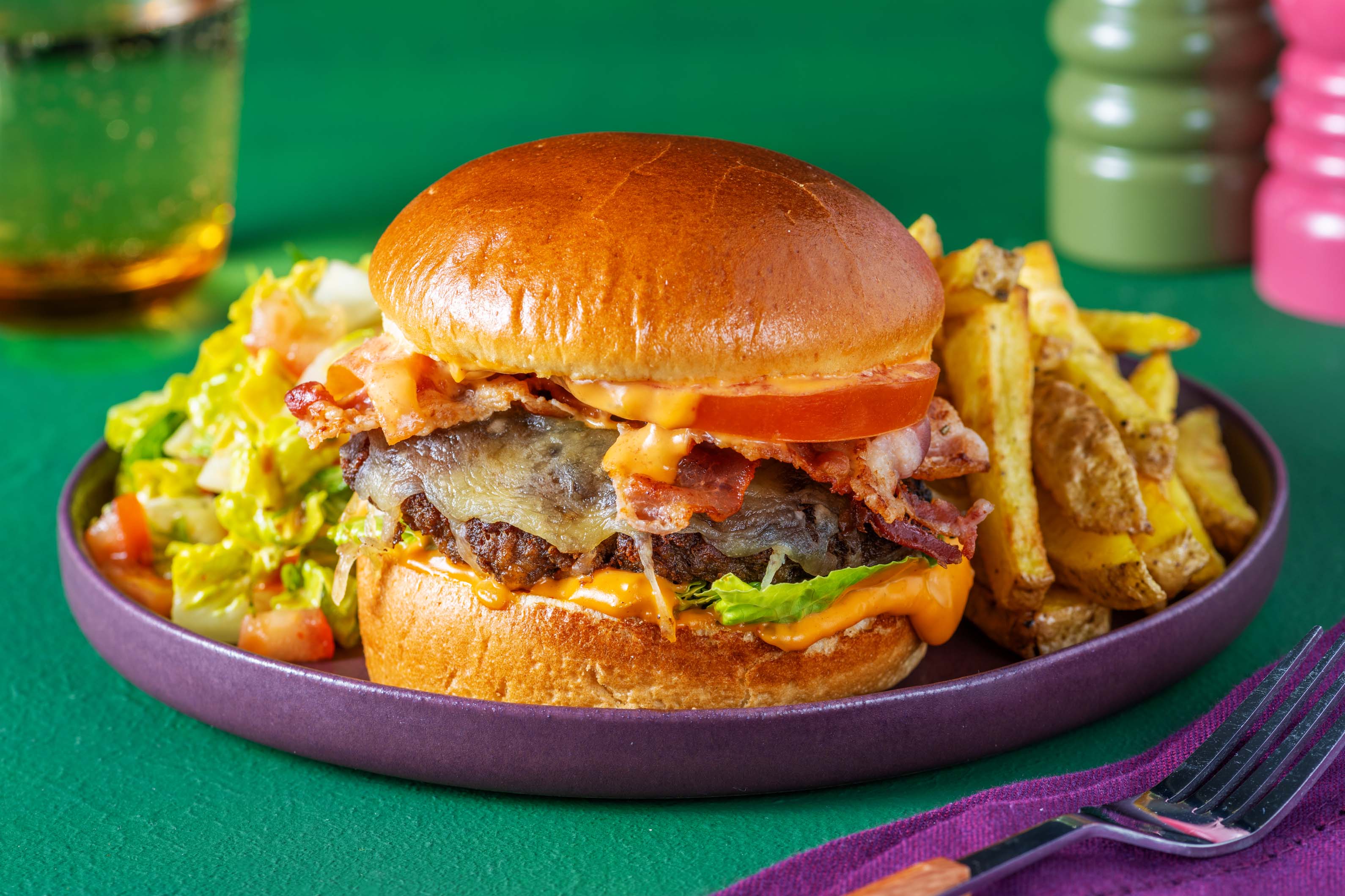 The Ultimate Bacon and Cheddar Cheeseburgers Recipe