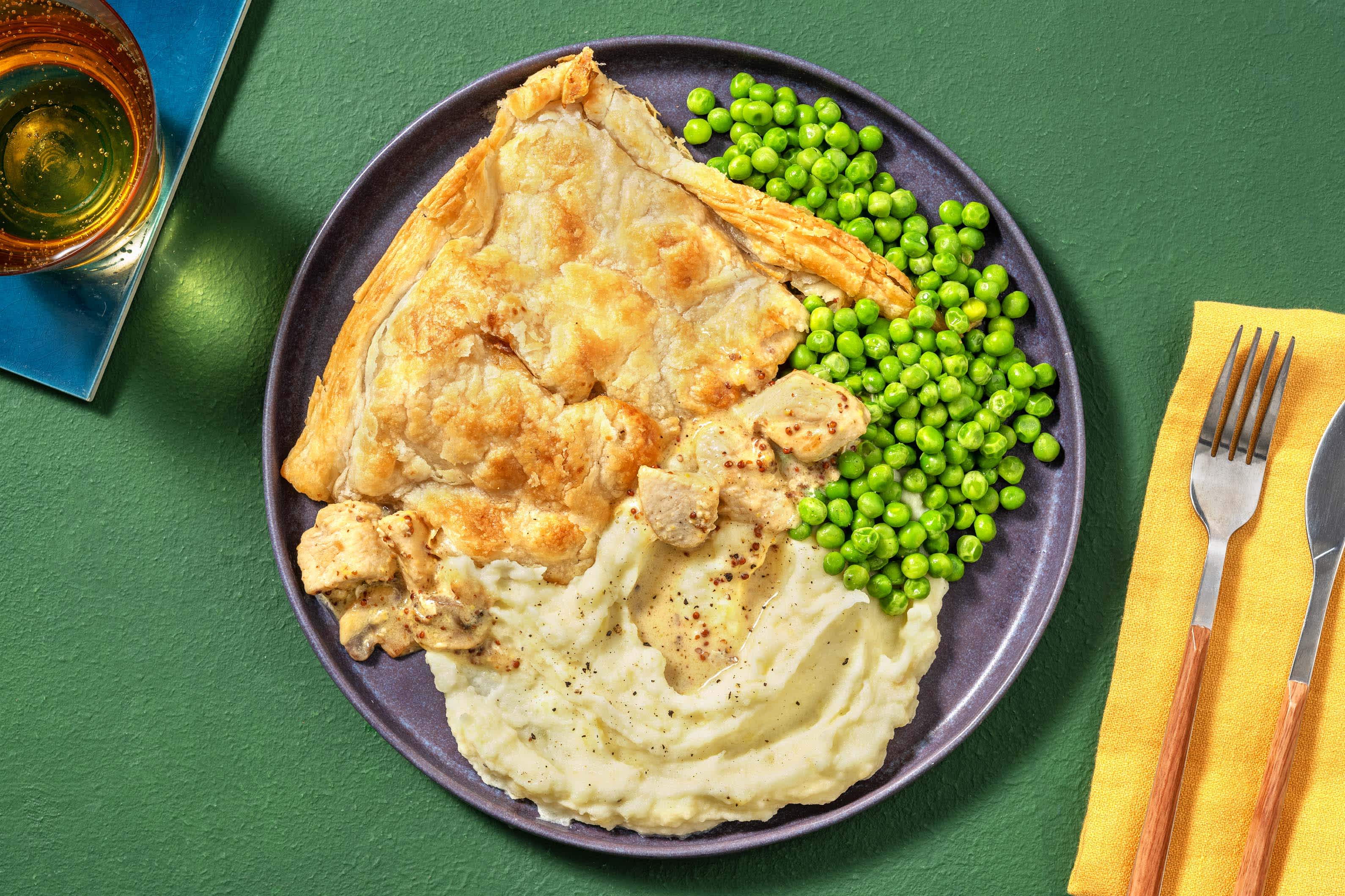 Ultimate Chicken and Mushroom Pie Recipe HelloFresh