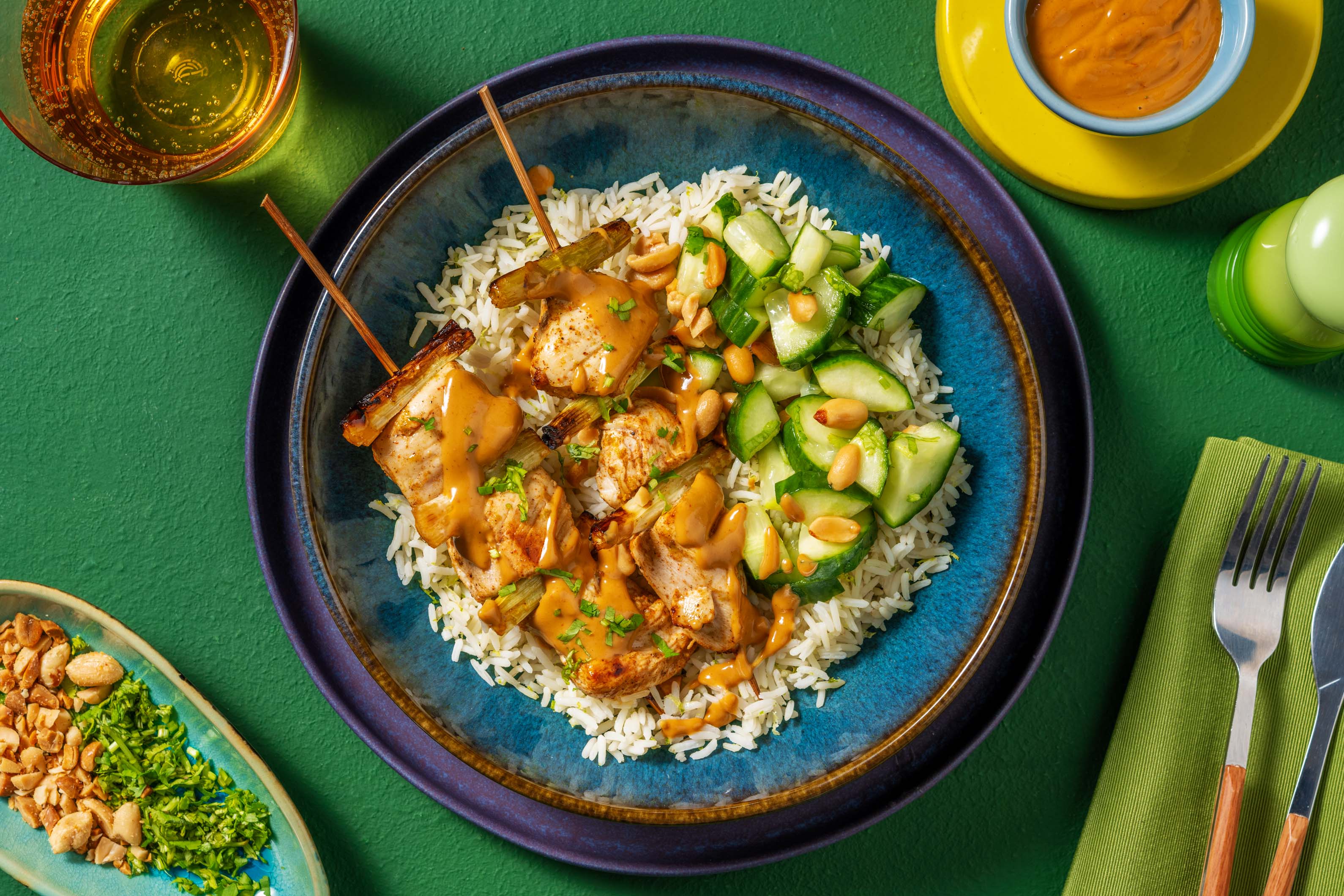 ultimate-chicken-satay-skewers-recipe-hellofresh