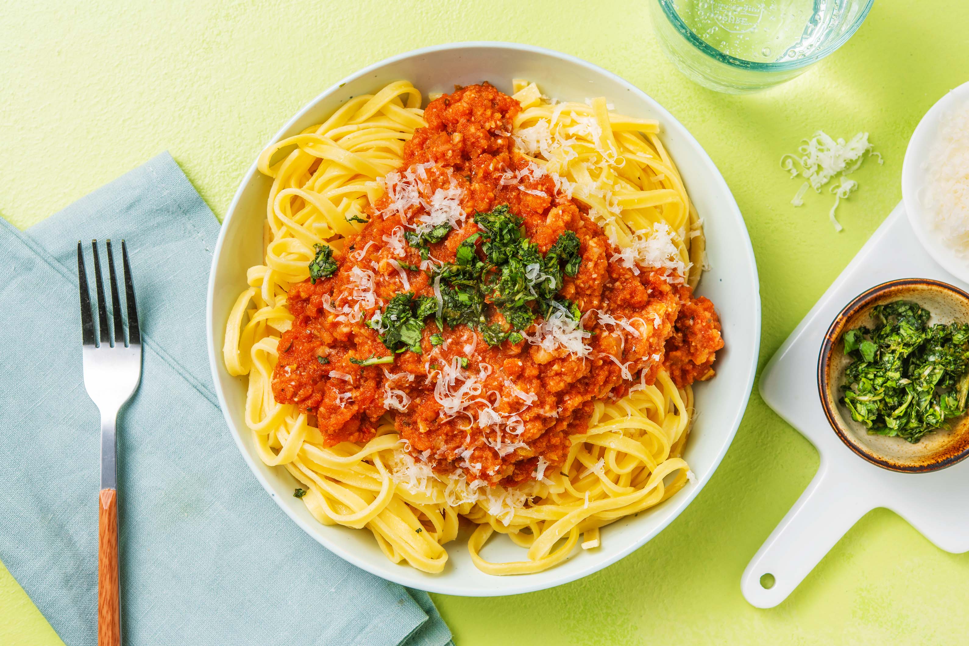 VeggieBolognese mit verstecktem Blumenkohl Rezept HelloFresh