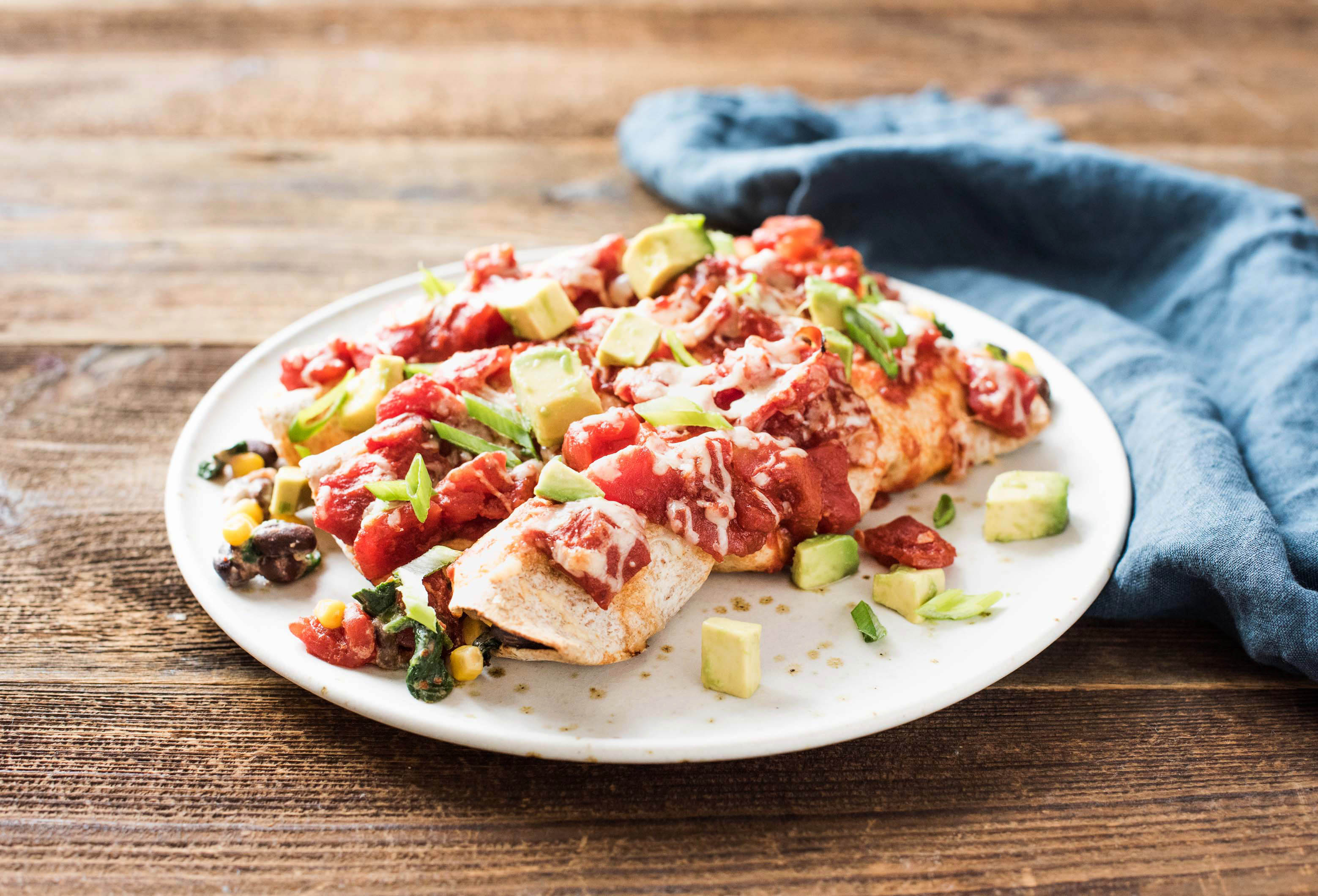 Veggie Enchiladas with a Side Helping of Mexican Trivia Recipe HelloFresh