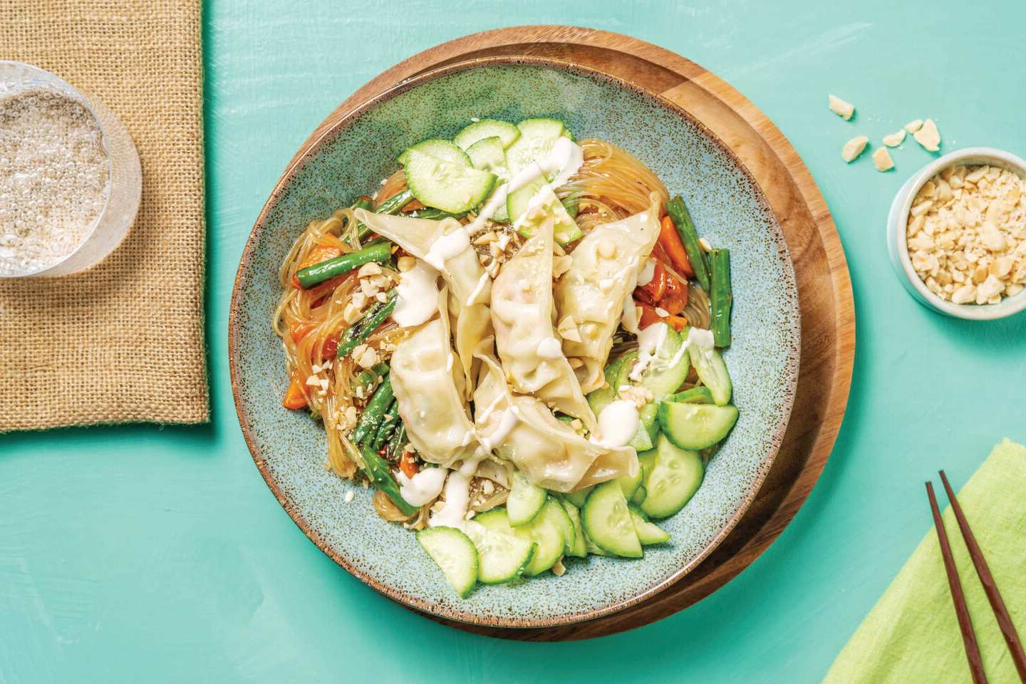 Veggie Gyoza & Vermicelli Bowl Recipe HelloFresh