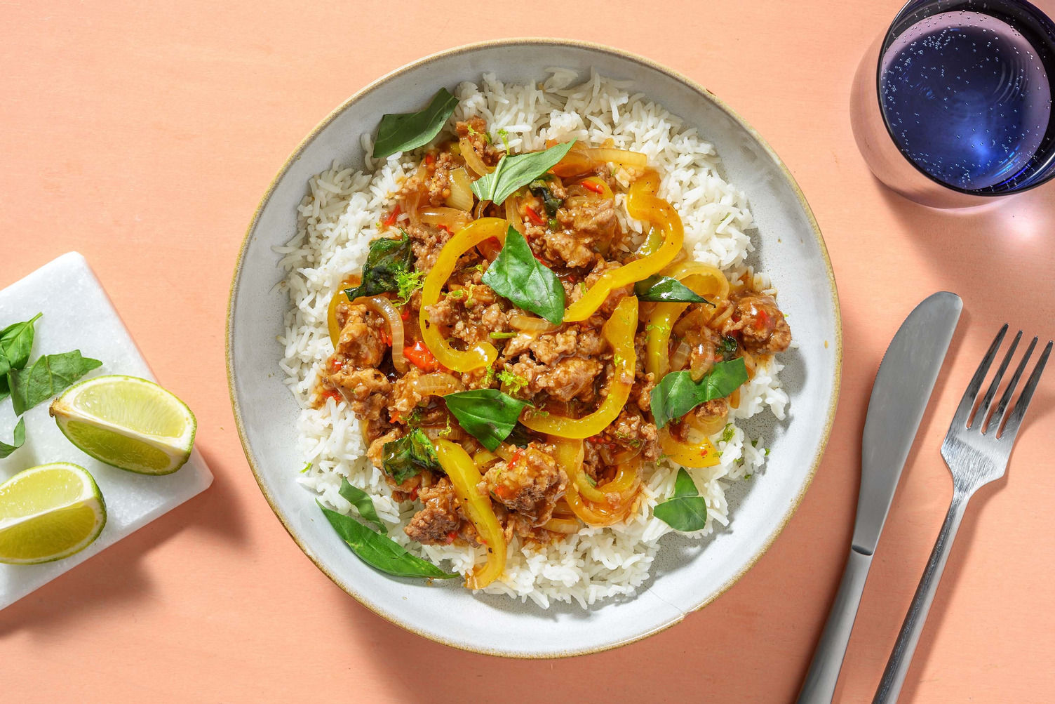 VietnameseInspired Basil Beef Recipe HelloFresh