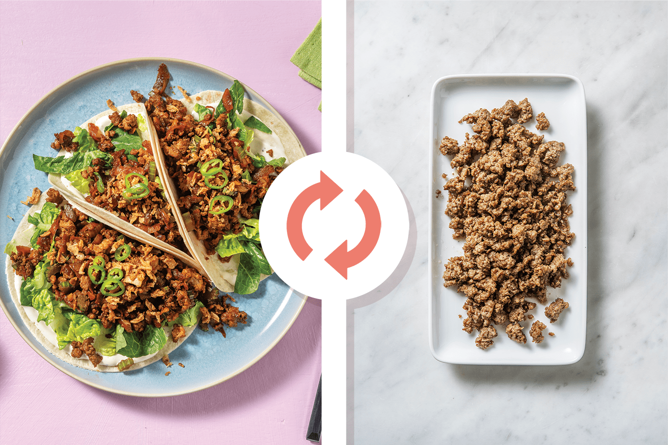 VietnameseStyle Beef & Veggie Tacos Recipe HelloFresh