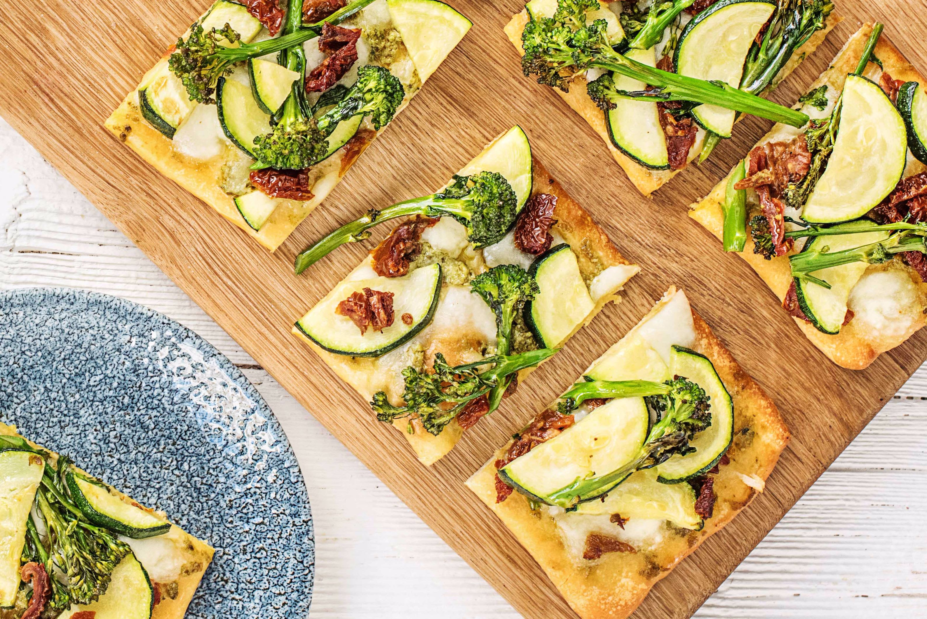 Pesto Flatbread (AKA Posh Pizza) Recipe HelloFresh
