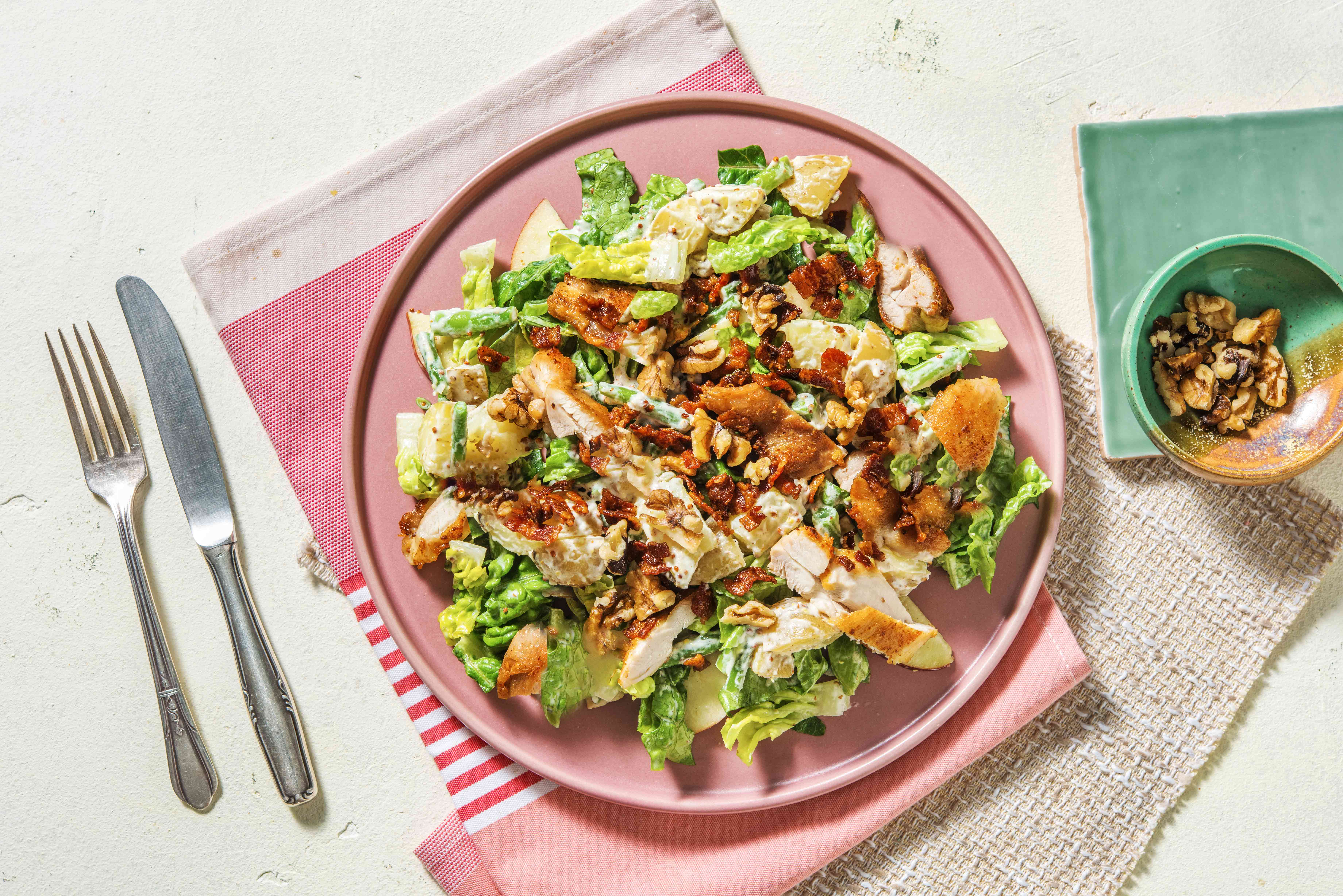 Waldorf Salad Style Salad with Chicken and Bacon Recipe | HelloFresh