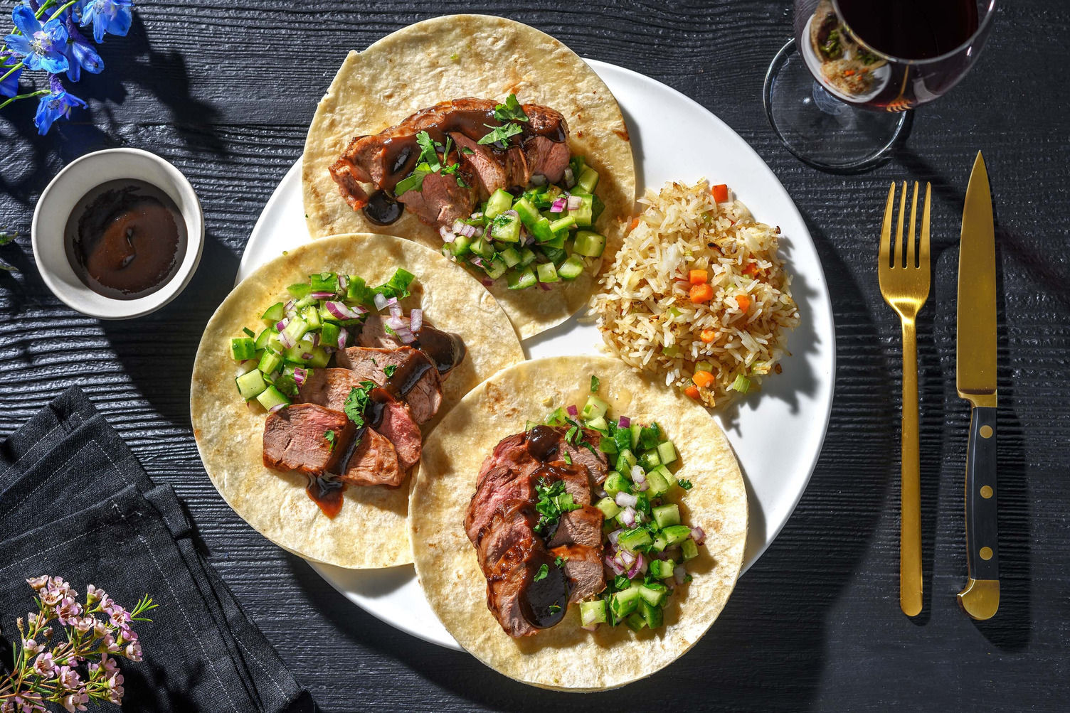Peking Style Duck Wraps Recipe HelloFresh