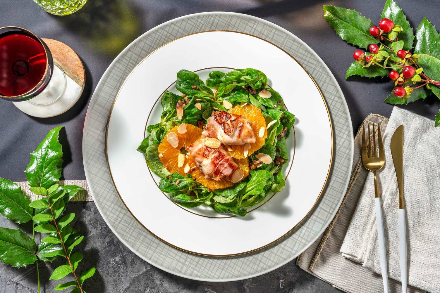 Ziegenkäsetaler im Speckmantel Rezept | HelloFresh Ziegenkäsetaler im Speckmantel Rezept | HelloFresh