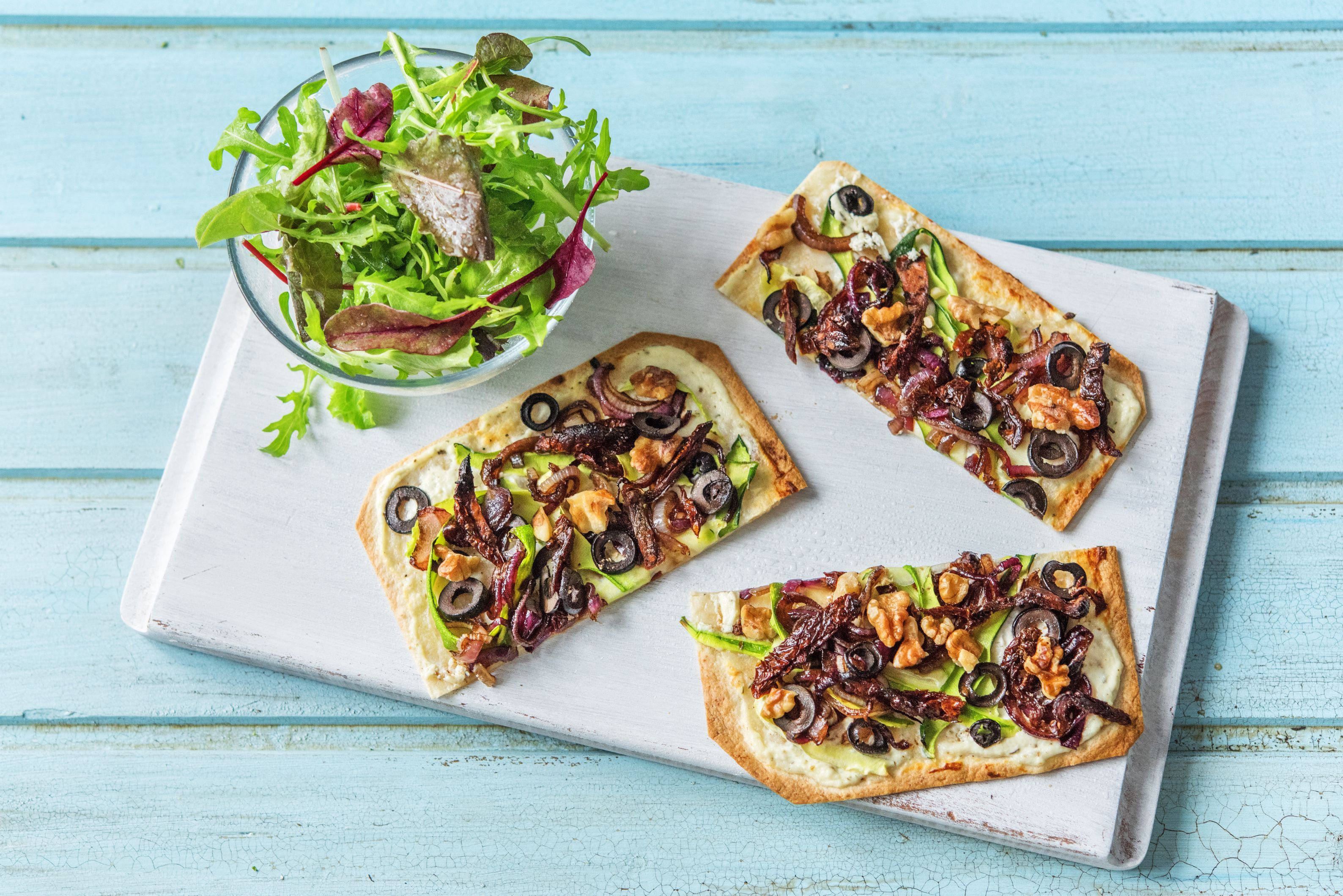 Zucchini Flatbreads Recipe HelloFresh
