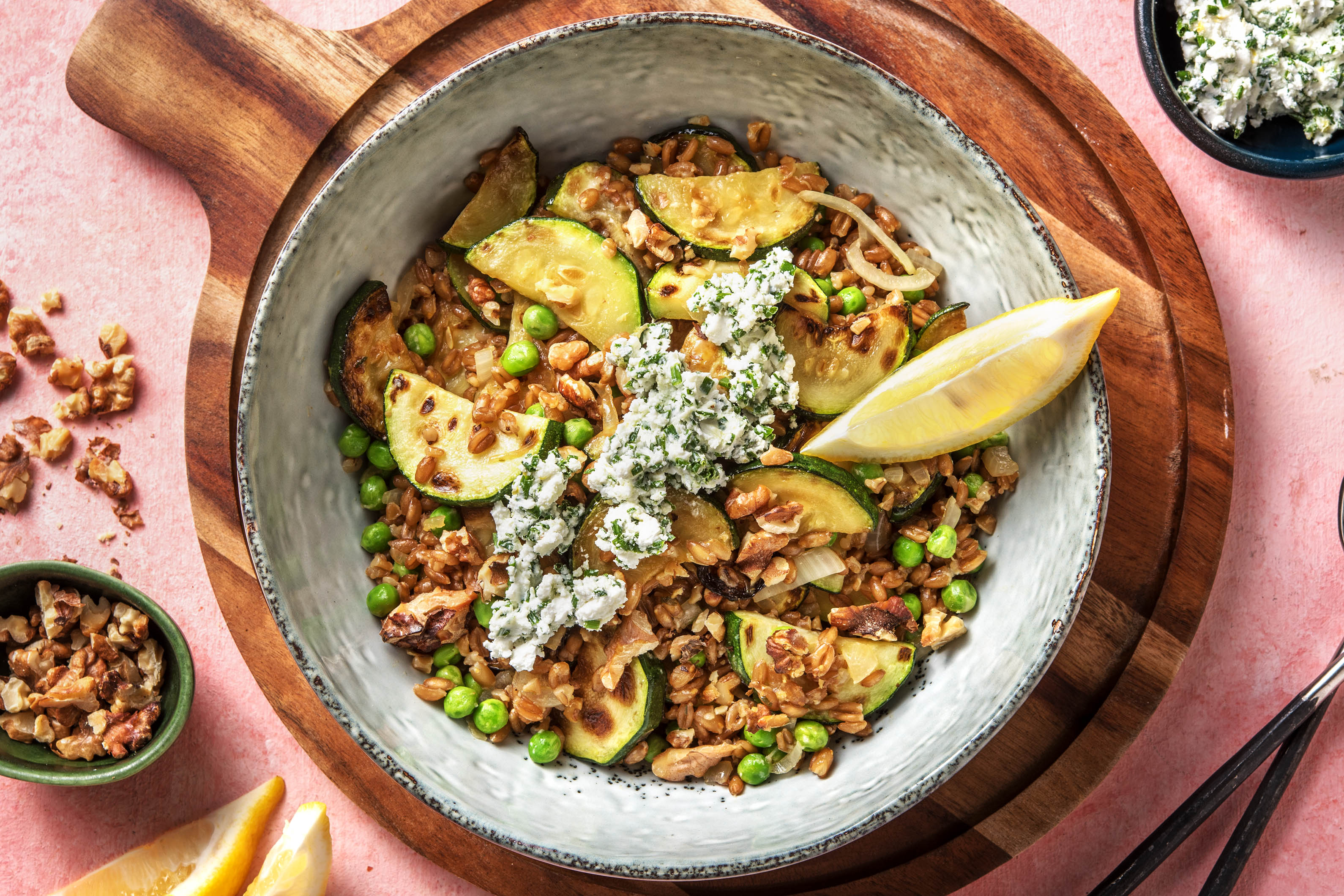 Zucchini Farro Bowl Recipe HelloFresh