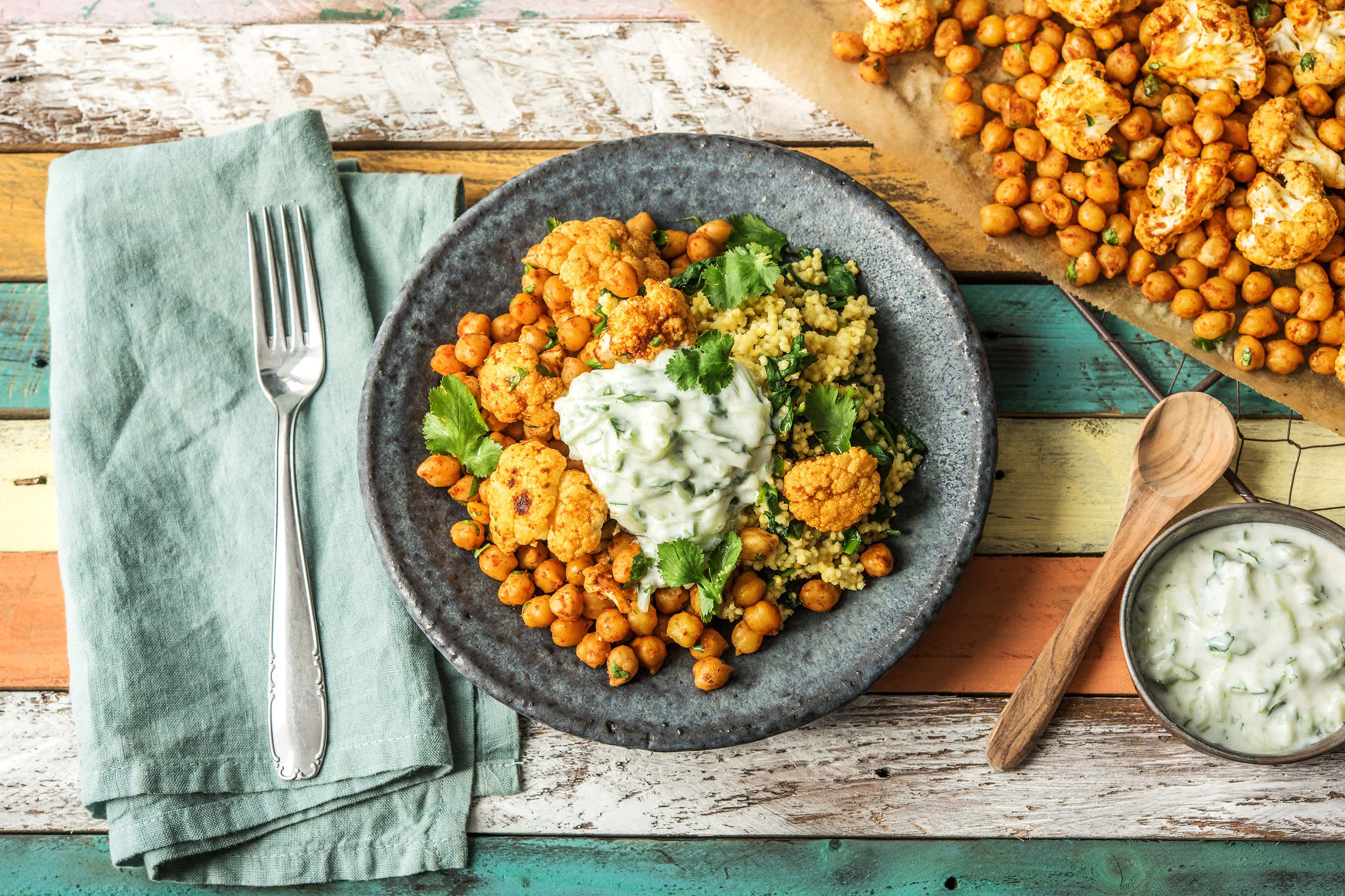 Bunte Gemüse-Curry-Bowl