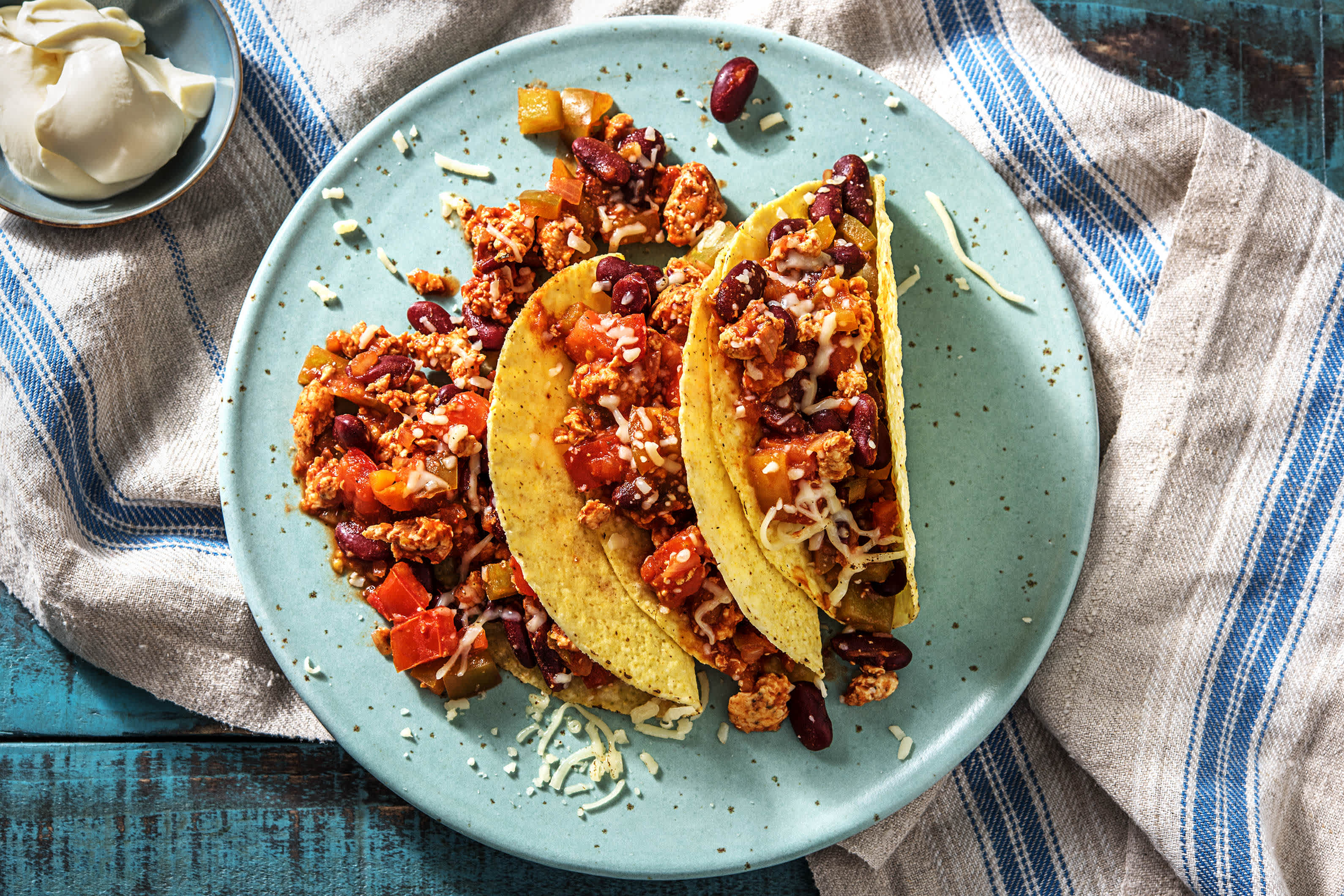 Mexicaanse Taco's Met Kipgehakt Recept | HelloFresh